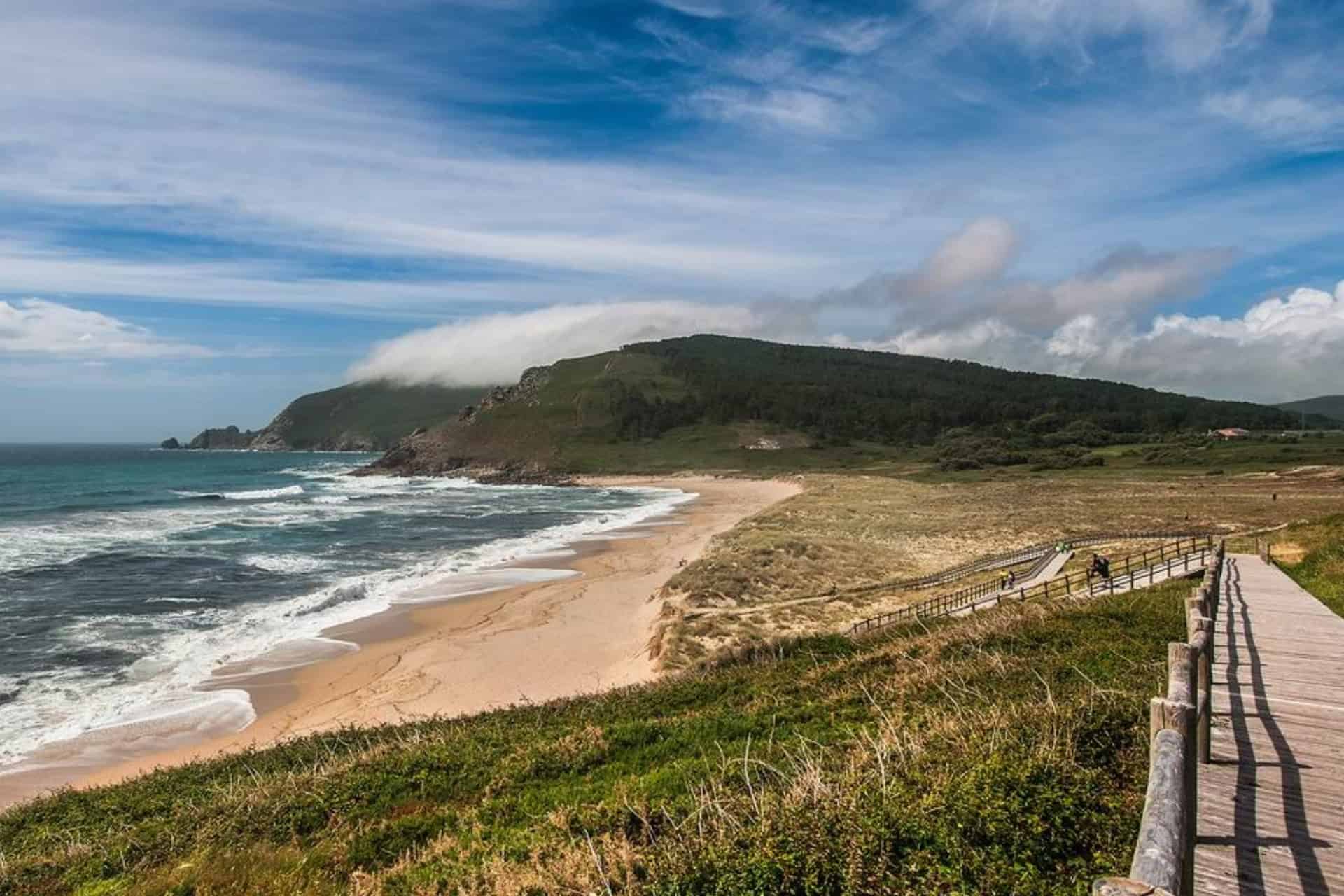 Imagen de archivo de la Praia do Mar de Fóra, en Fisterra | TURISMO DE GALICIA