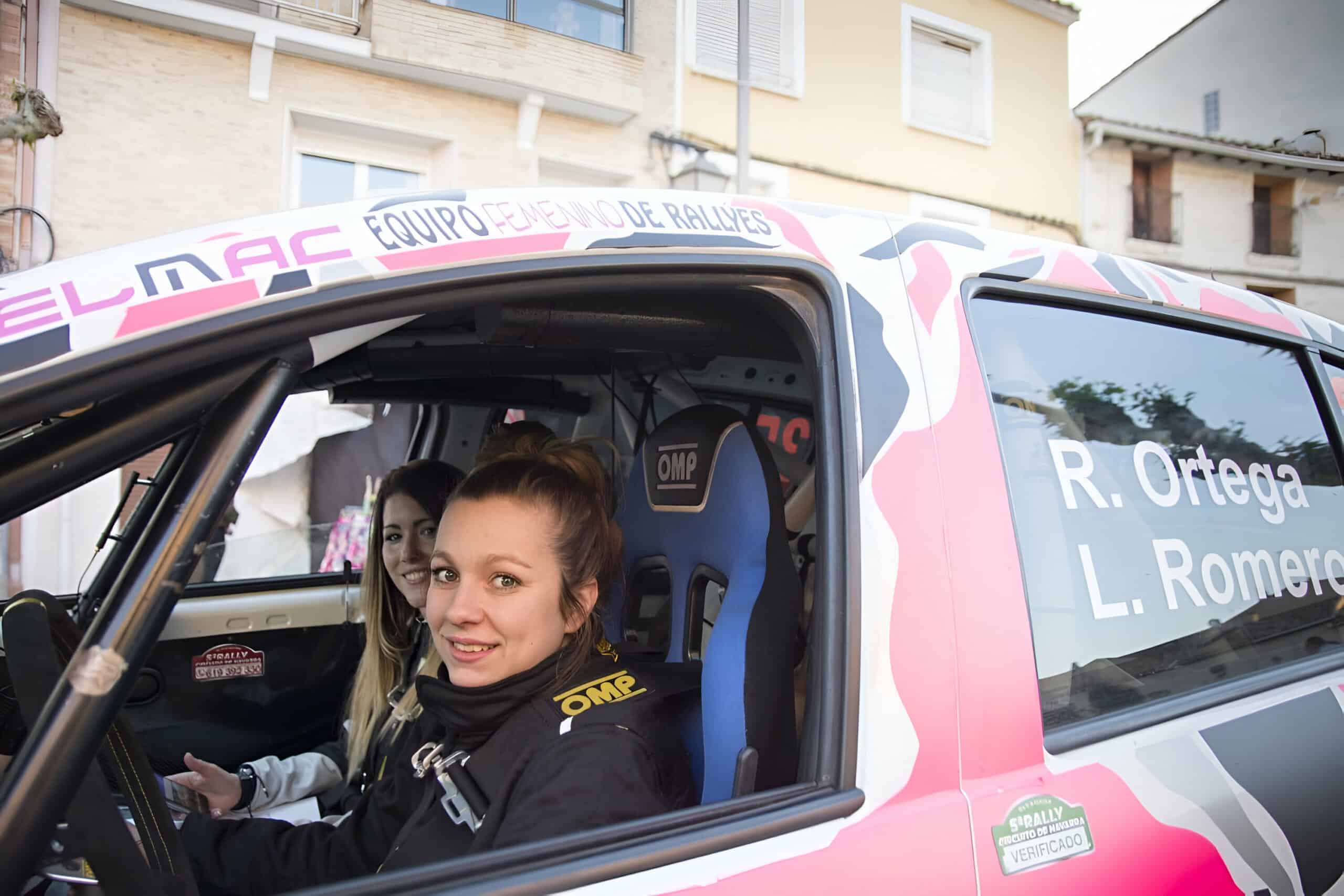 Ruth Ortega, piloto de Melmac RallyFactory