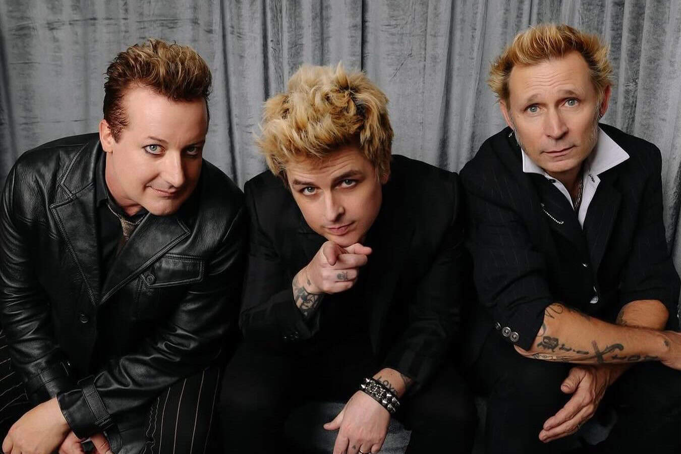 El grupo de rock estadounidense Green Day, con Billie Joe Amstrong en el medio | O SON DO CAMIÑO