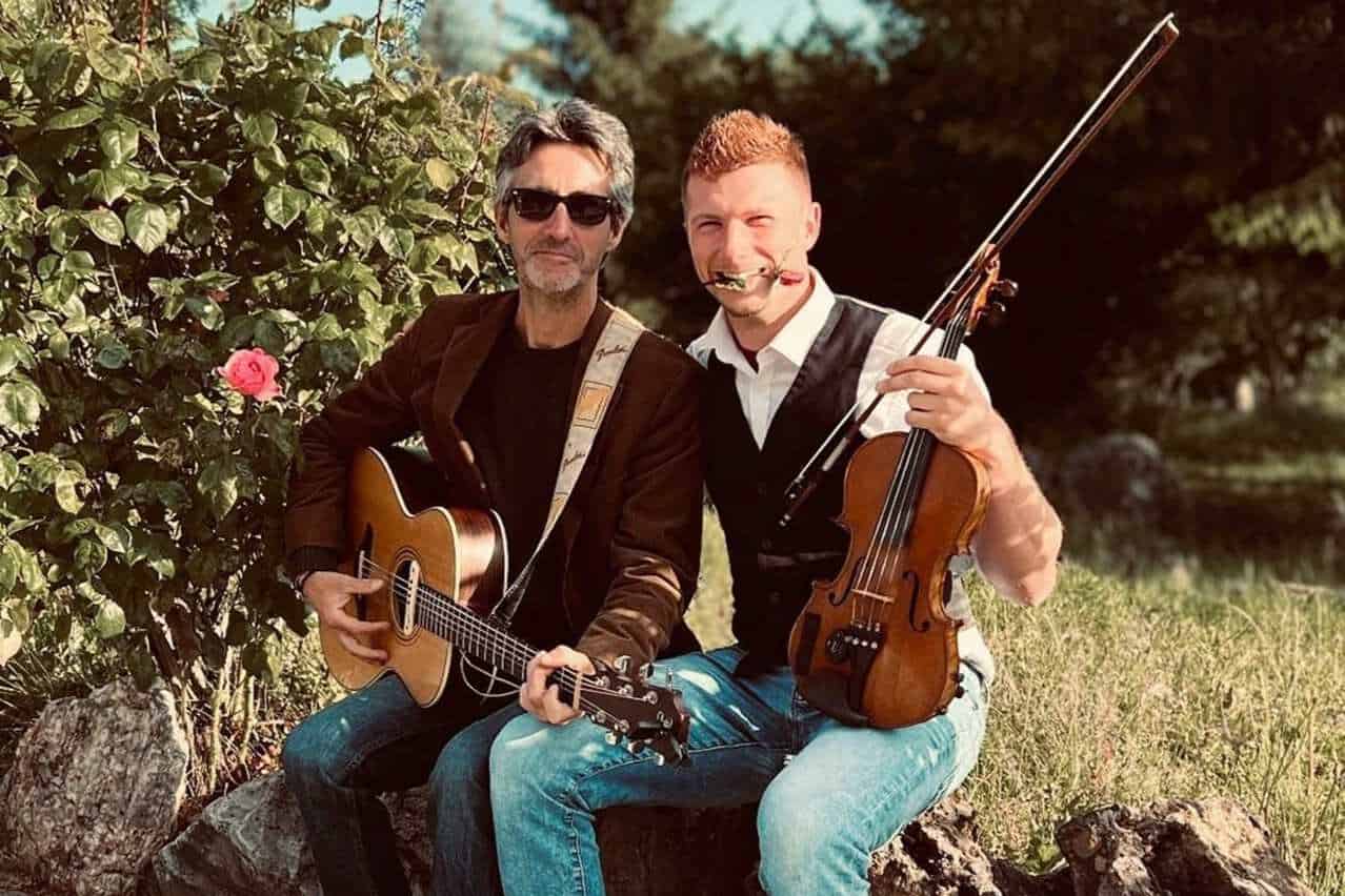 El grupo de folk celta "Conexión Atlántica"