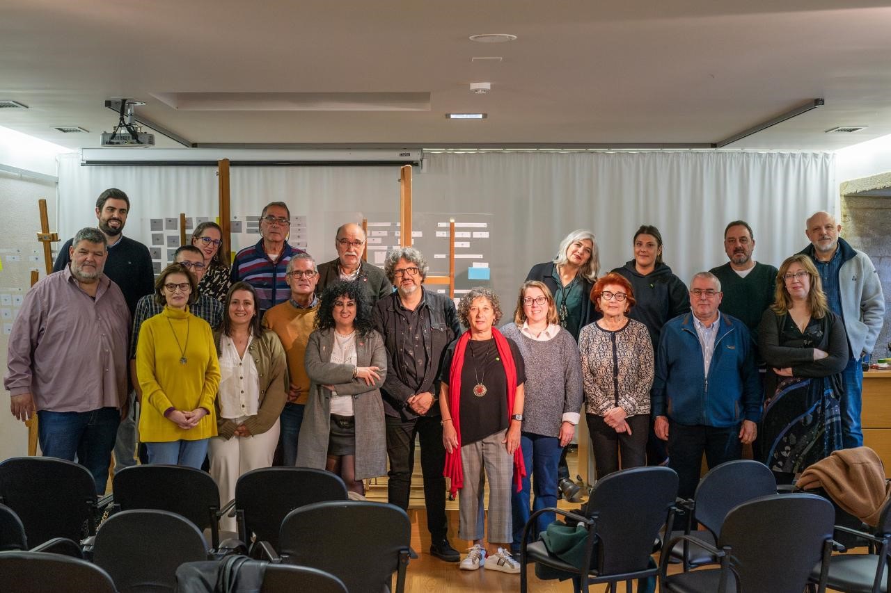Organizadores del Festival "Vila do Libro"