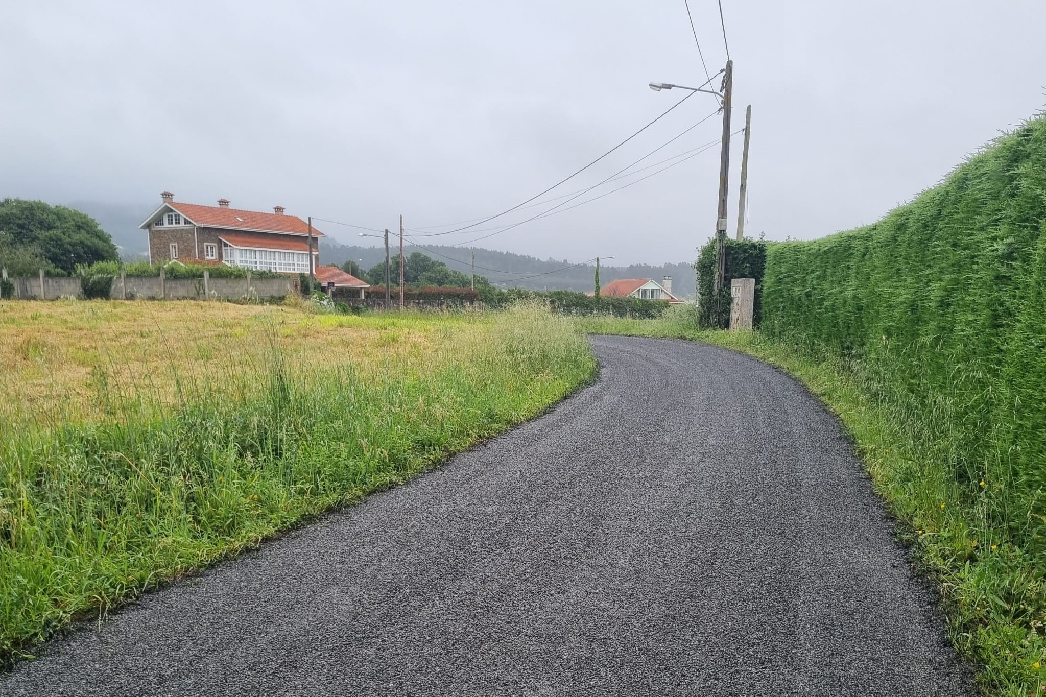 Obras de mejora en los caminos de O Boeiro, Xunqueira y diferentes puntos de Meirás | CONCELLO DE VALDOVIÑO