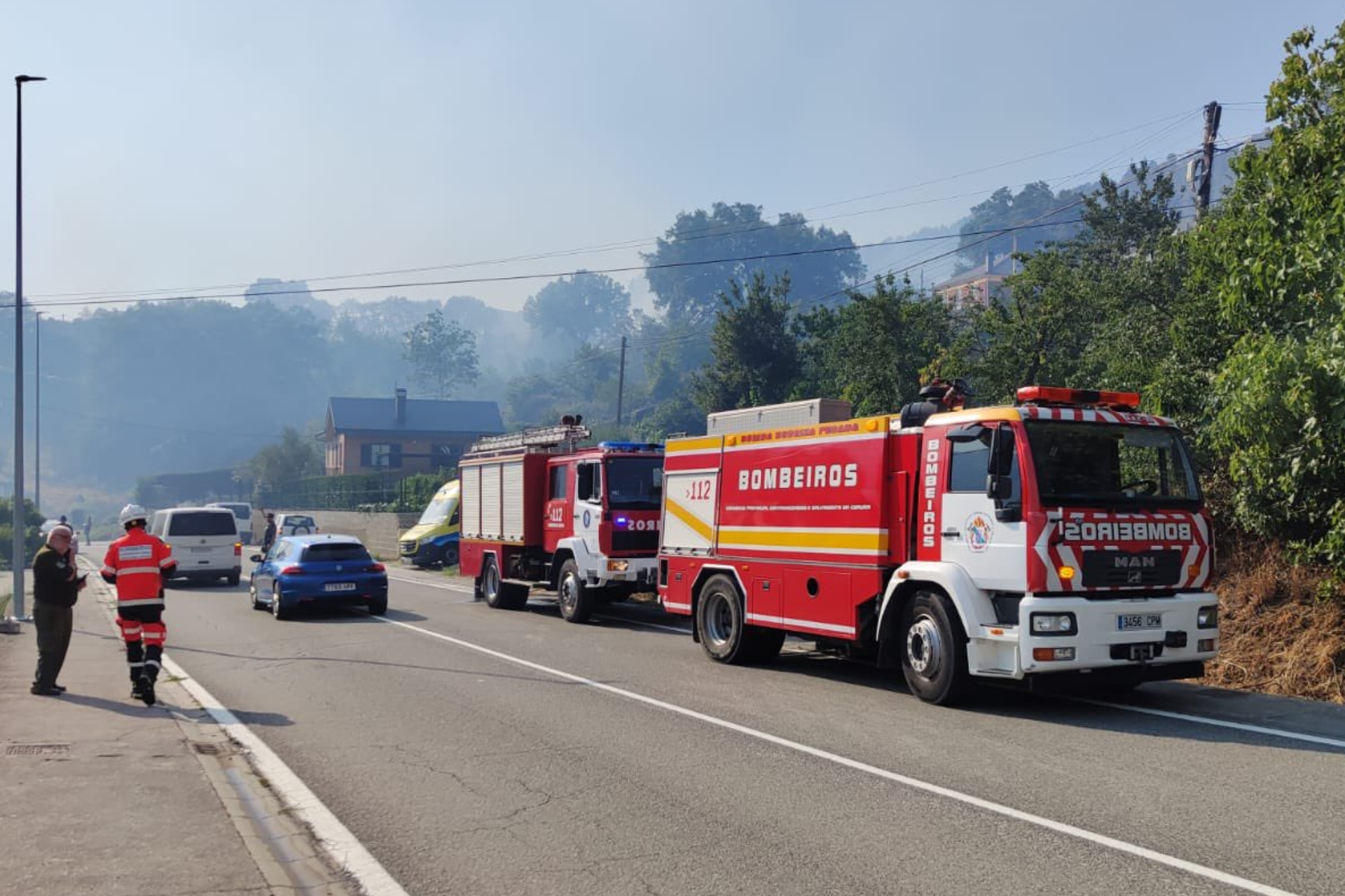 Imagen de archivo de una intervención de los bomberos | ADC BOMBEIROS BOIRO