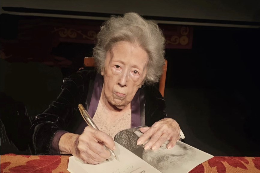 La escritora sevillana Julia Uceda, nació en Ferrol a los 95 años | CEDIDA