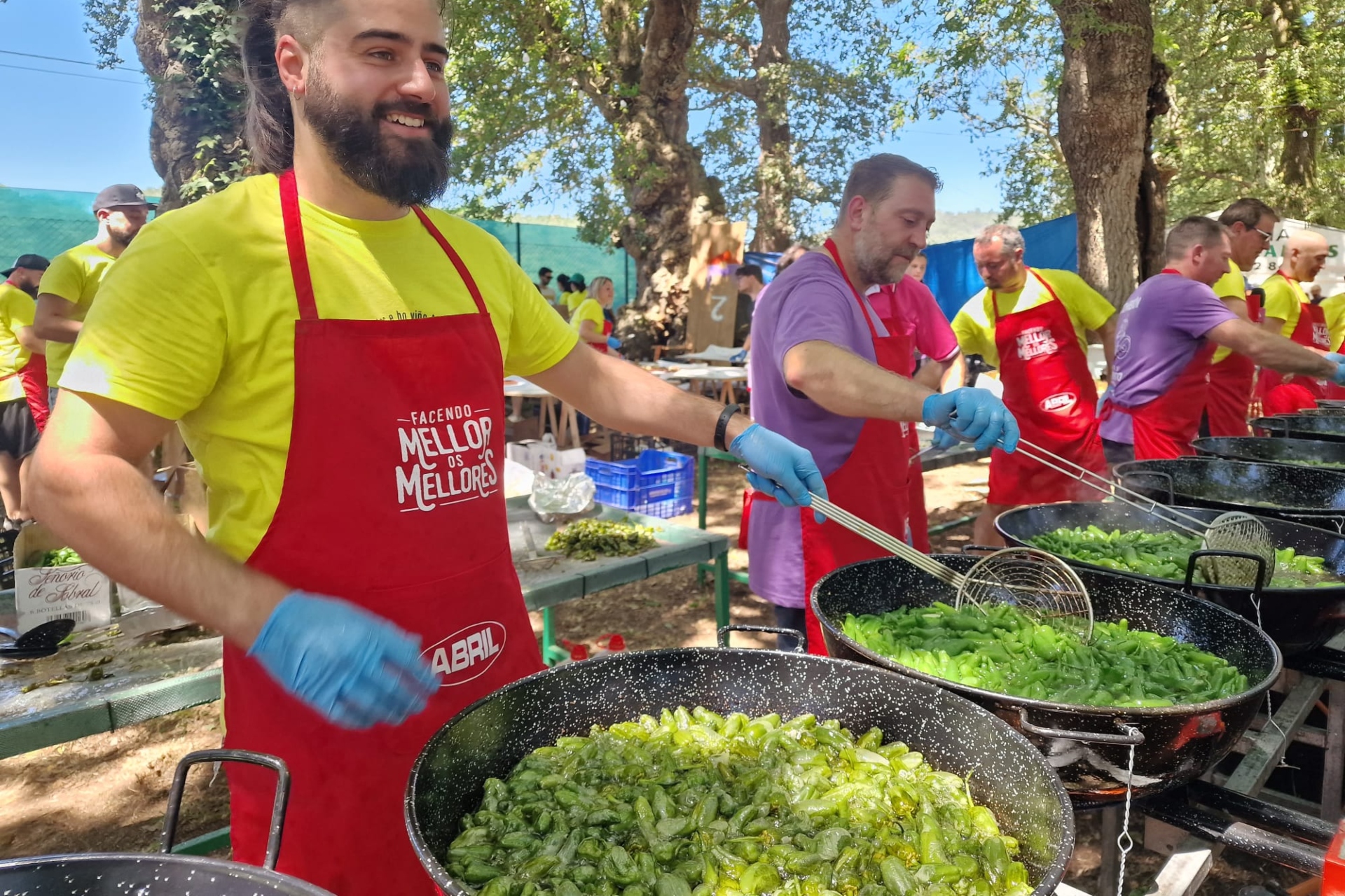 Una edición anterior de la Festa do Pemento de Herbón | CONCELLO DE PADRÓN