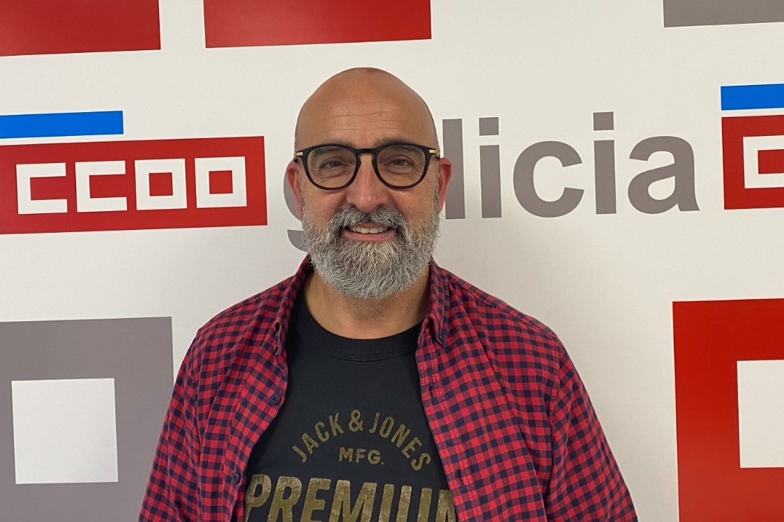 Armando Iglesias, responsable del área de salud laboral y prevención de riesgos laborales de Comisiones Obreras Galicia | ENFOQUES