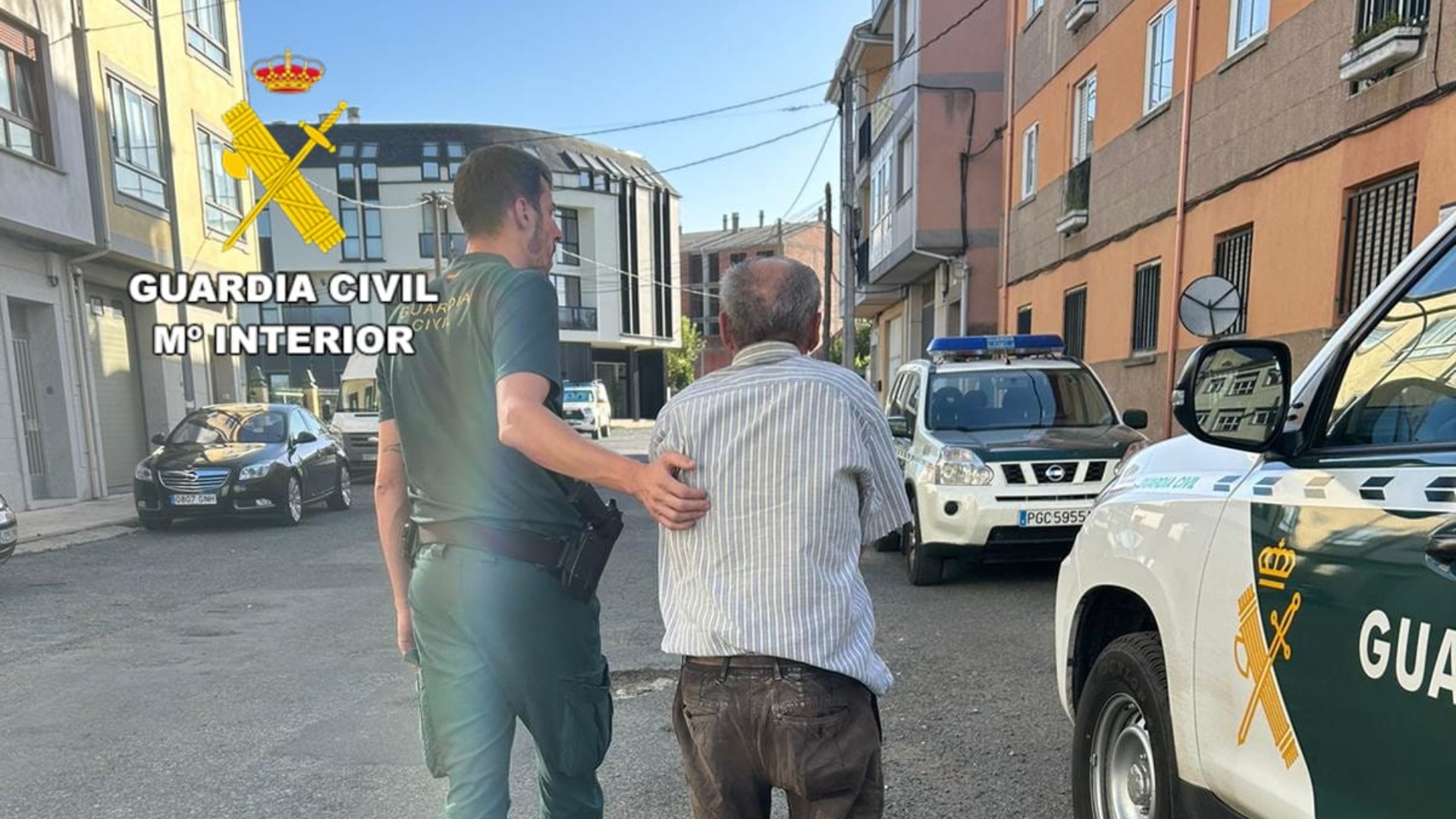 El incendiario detenido in fraganti en Toques | GUARDIA CIVIL