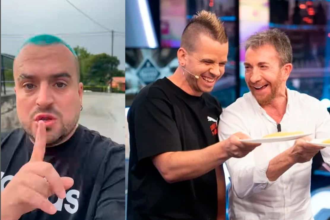 Champimuros a la derecha y el cocinero en El Hormiguero | @CHAMPIMUROS / ATRESMEDIA