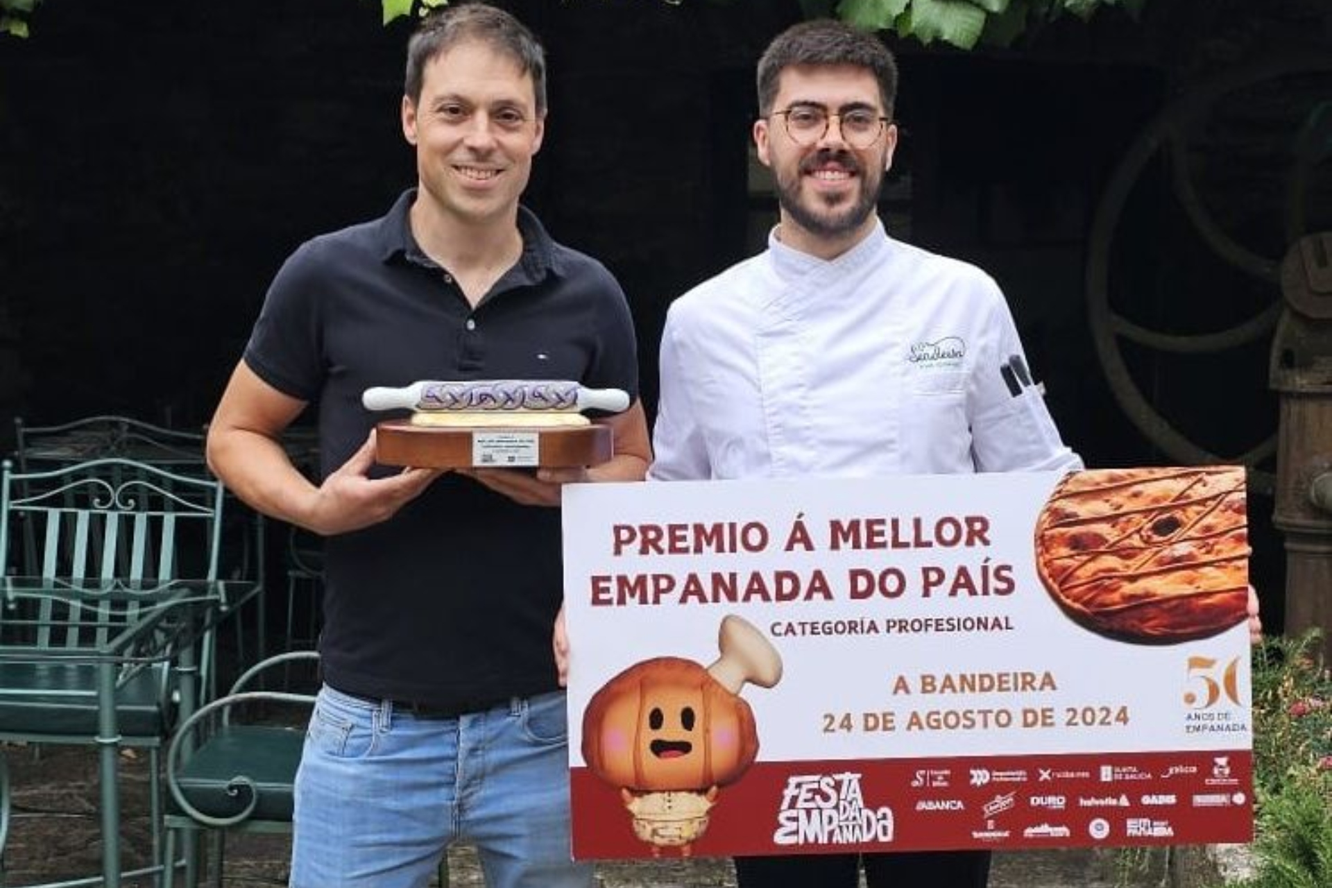 O Sendeiro ha recibido el Premio á Mellor Empanada do País en la Festa da Empanada de Bandeira | O SENDEIRO