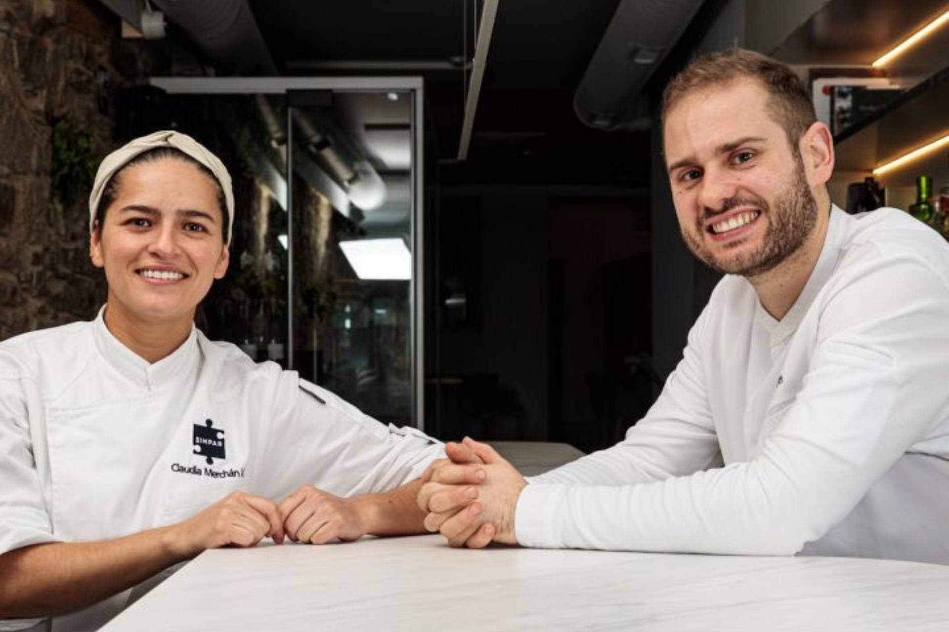 Áxel Smyth y Claudia Merchán, del Restaurante Simpar | CEDIDA