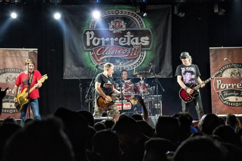 El mítico grupo de rock madrileño "Porretas" | JCSPARRA.PICS