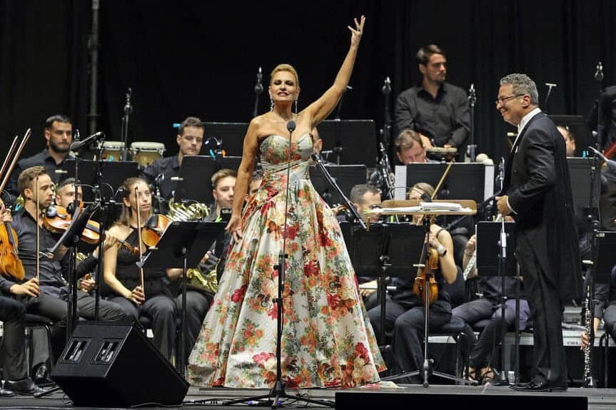 Ainhoa Arteta Ibarrolaburu, cantante lírica vasca, con la tesitura de soprano