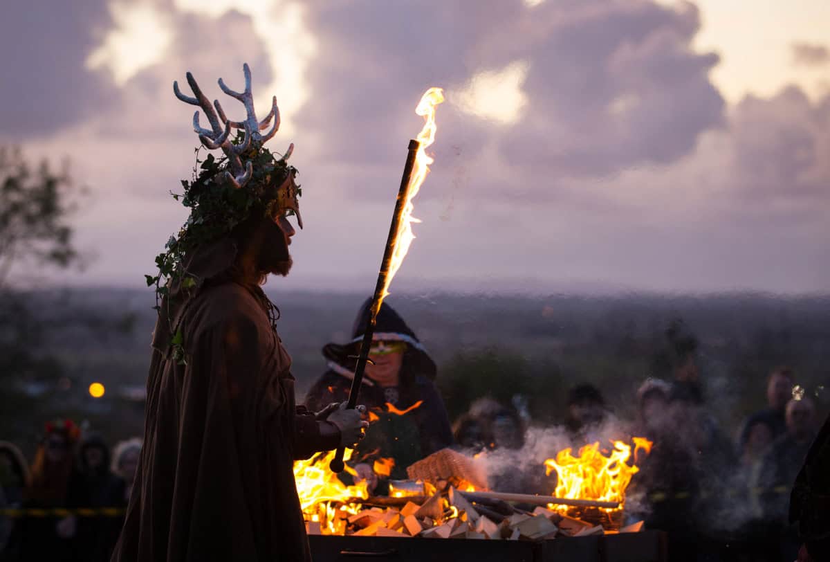 Una celebración neopagana de Samhain