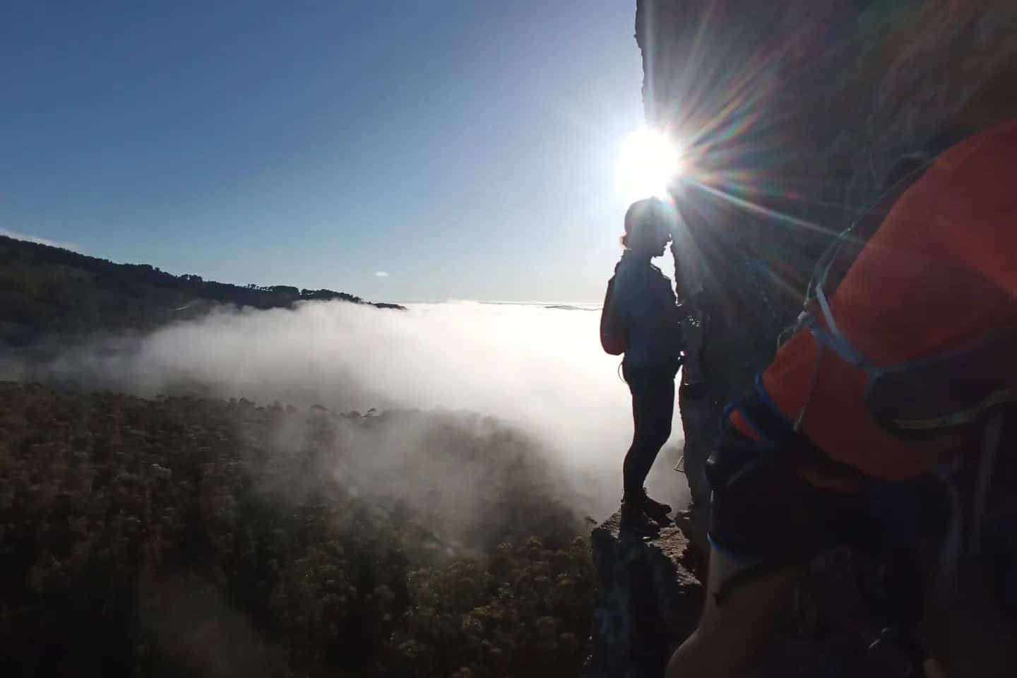 La vía ferrata "Senda do Santo" en Cedeira | ORIXE ACTION