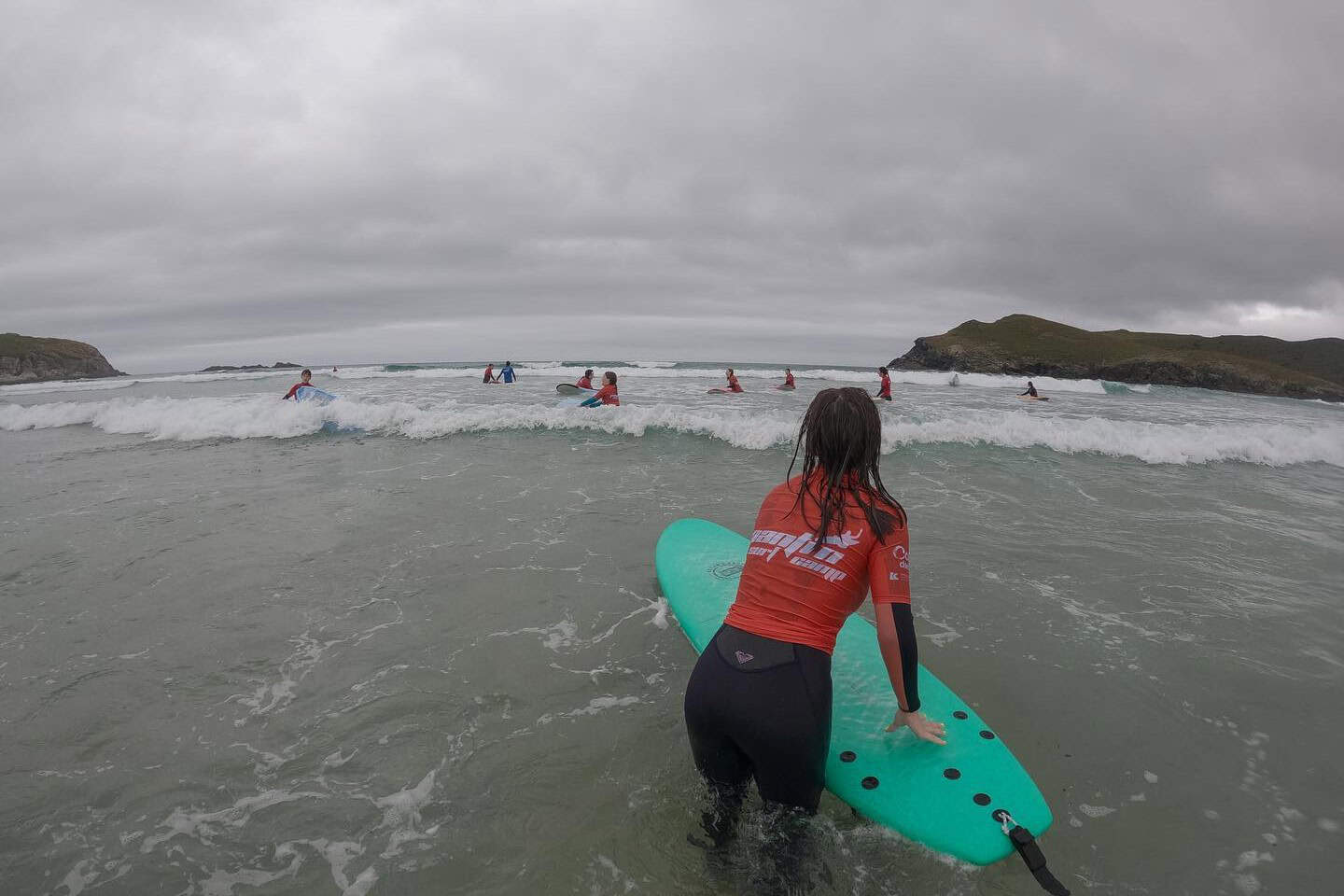 Una de las clases impartidas por Marcos Pita | @PANTINSURFCAMP_