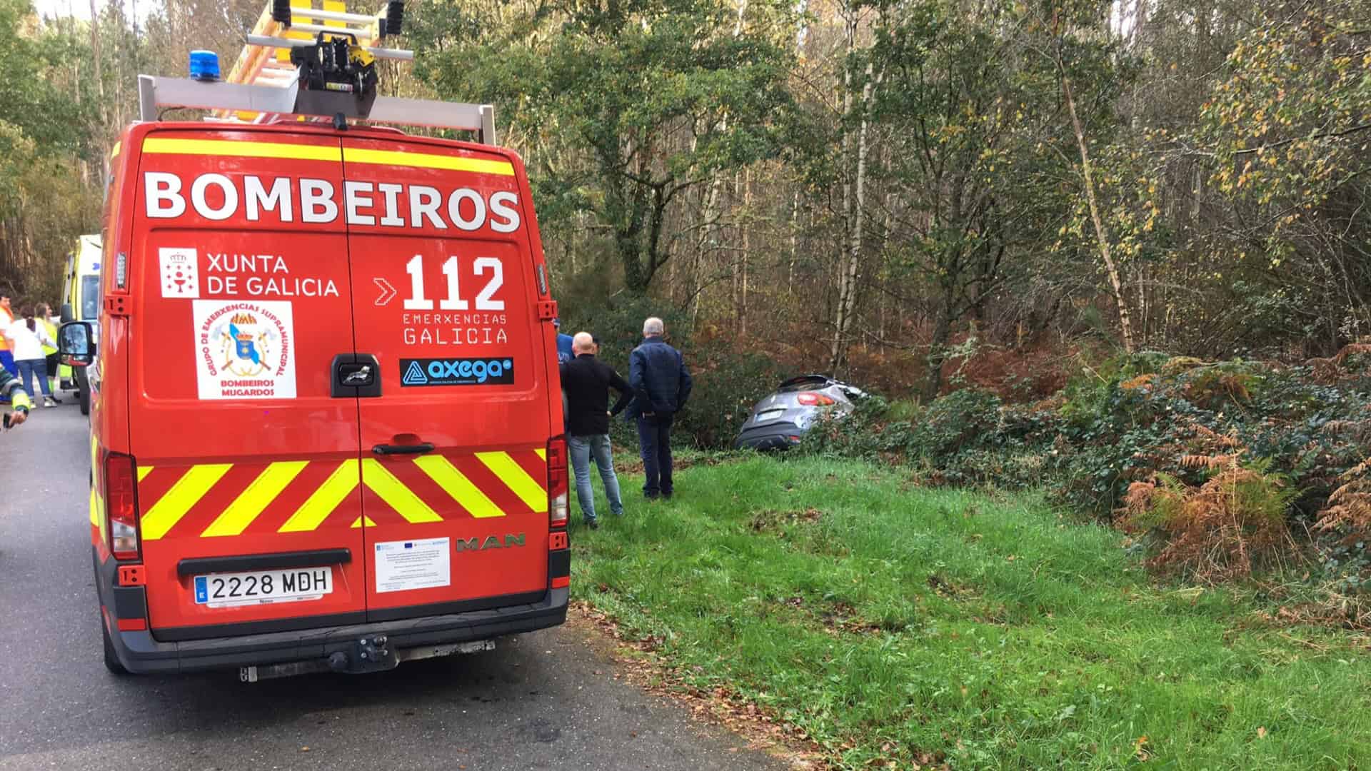 El accidente mortal por una salida de vía en A Faeira, en As Pontes | GES MUGARDOS