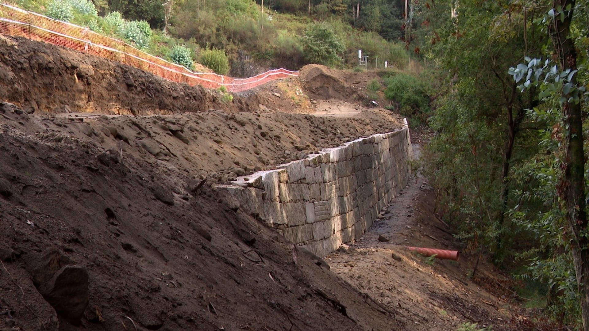 Las obras de la senda ciclista de la Xunta en el Bosque do Banquete de Conxo | EP