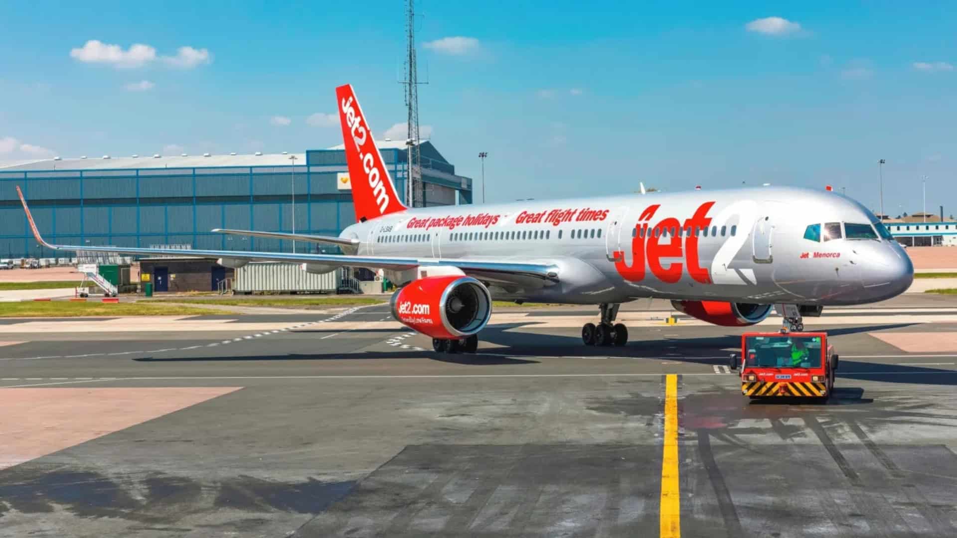 Imagen de archivo de un avión de la compañía Jet2 | AEROPUERTO DE MANCHESTER