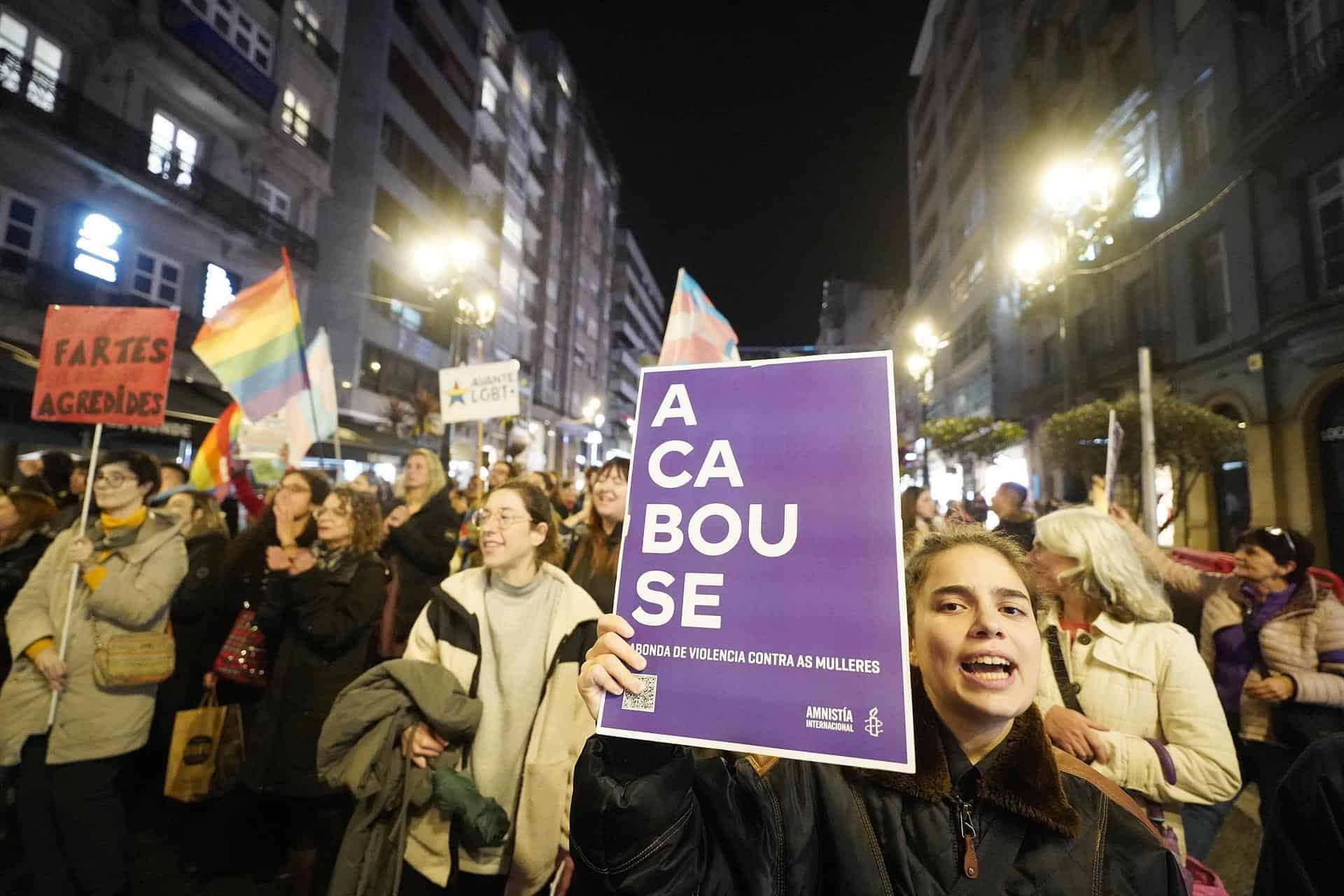 La manifestación por el 25N en Vigo | EP