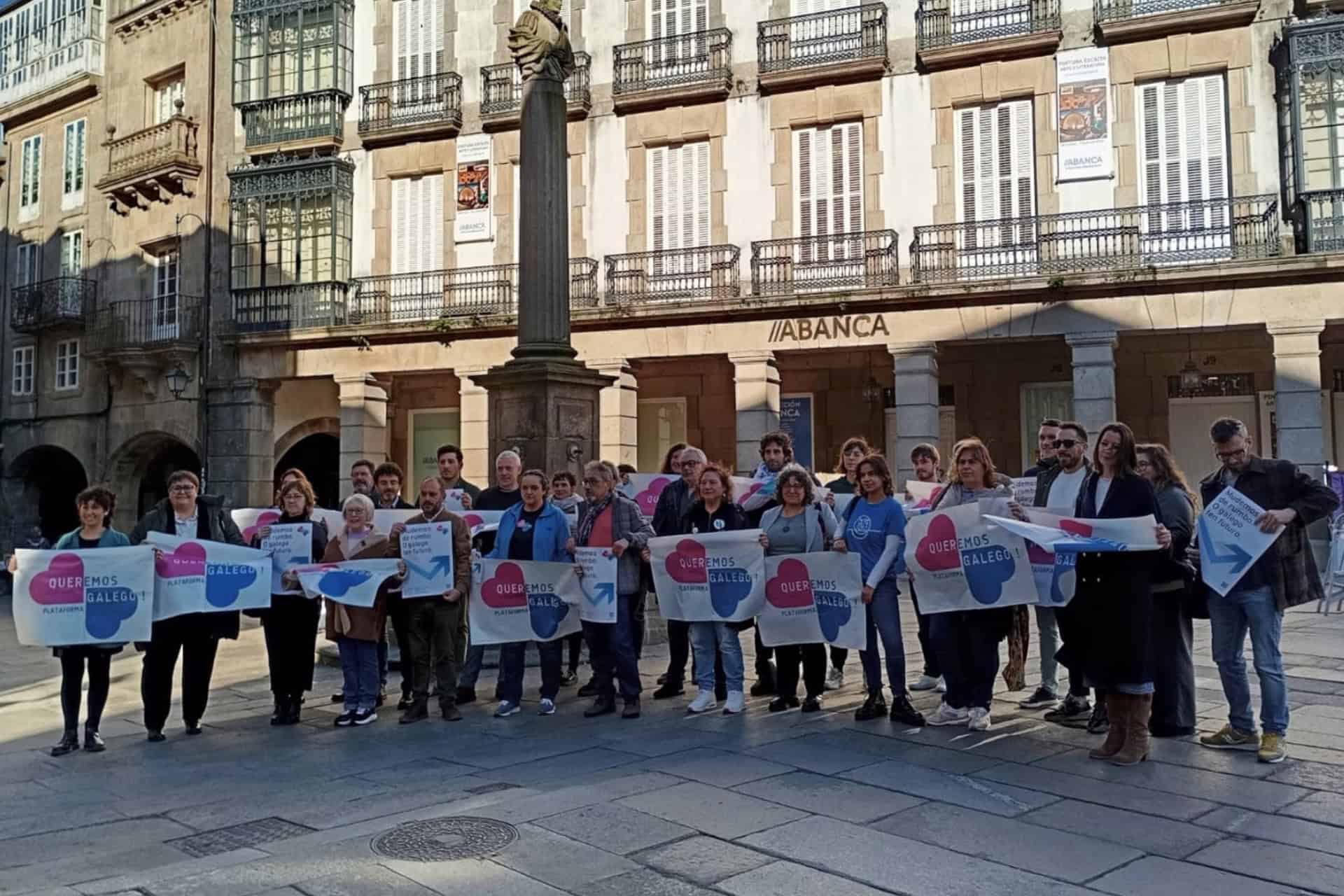 La presentación de la gran concentración de Queremos Galego el 17 de noviembre | EP