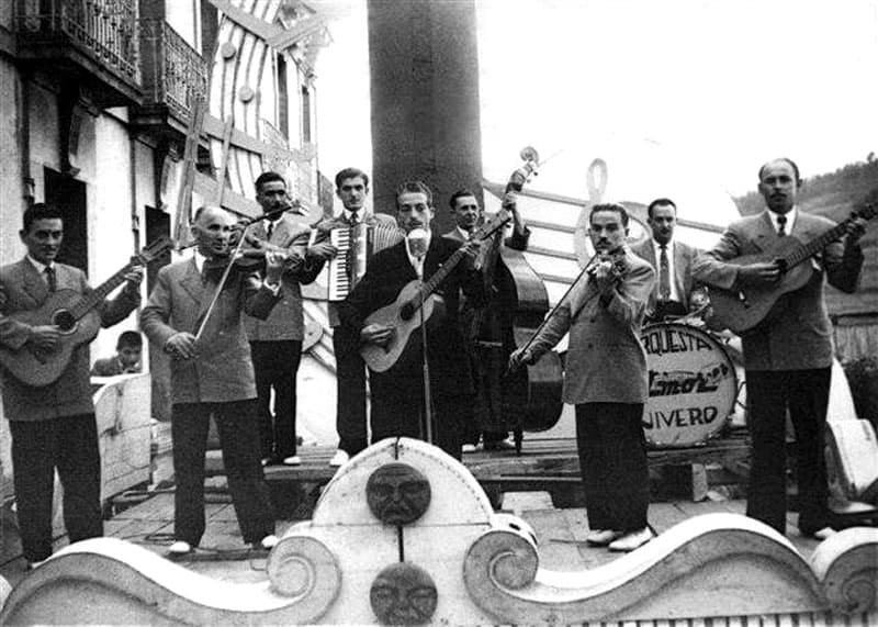 Orquesta 'Amor'. Ano 1949
Viveiro (Lugo)