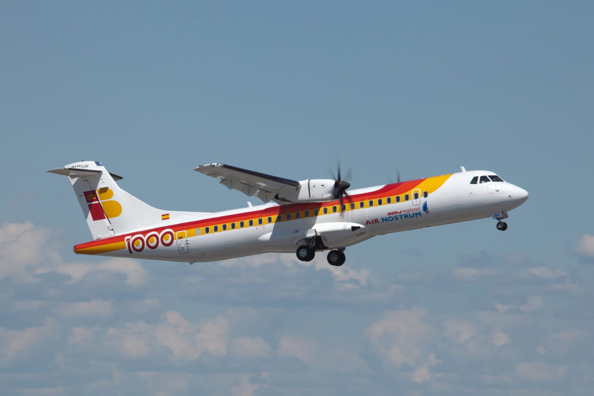 Imagen de archivo de un avión de Air Nostrum | AIR NOSTRUM