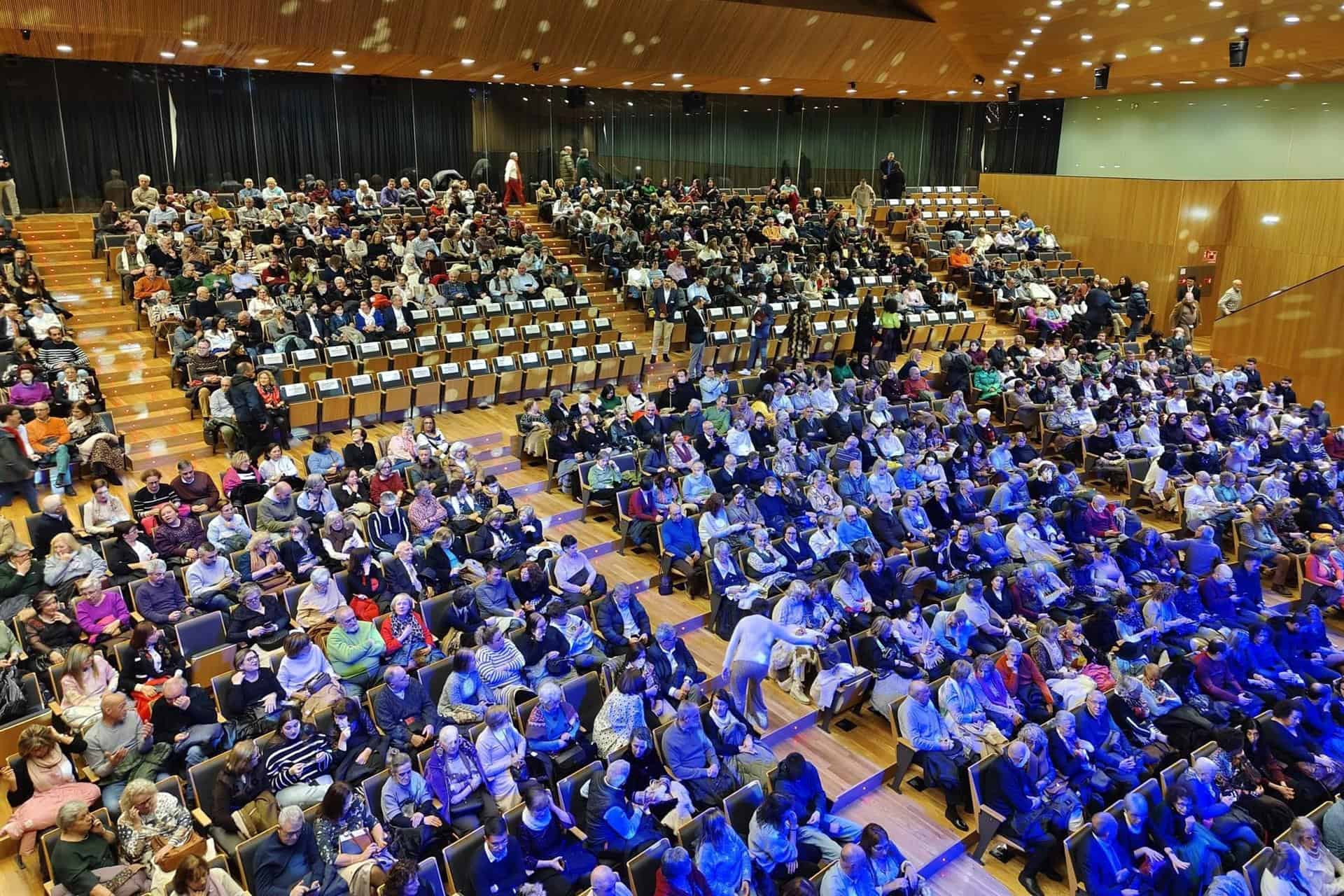 El público en el concierto de Ainhoa Arteta para inaugurar el nuevo Auditorio de Lugo | EP