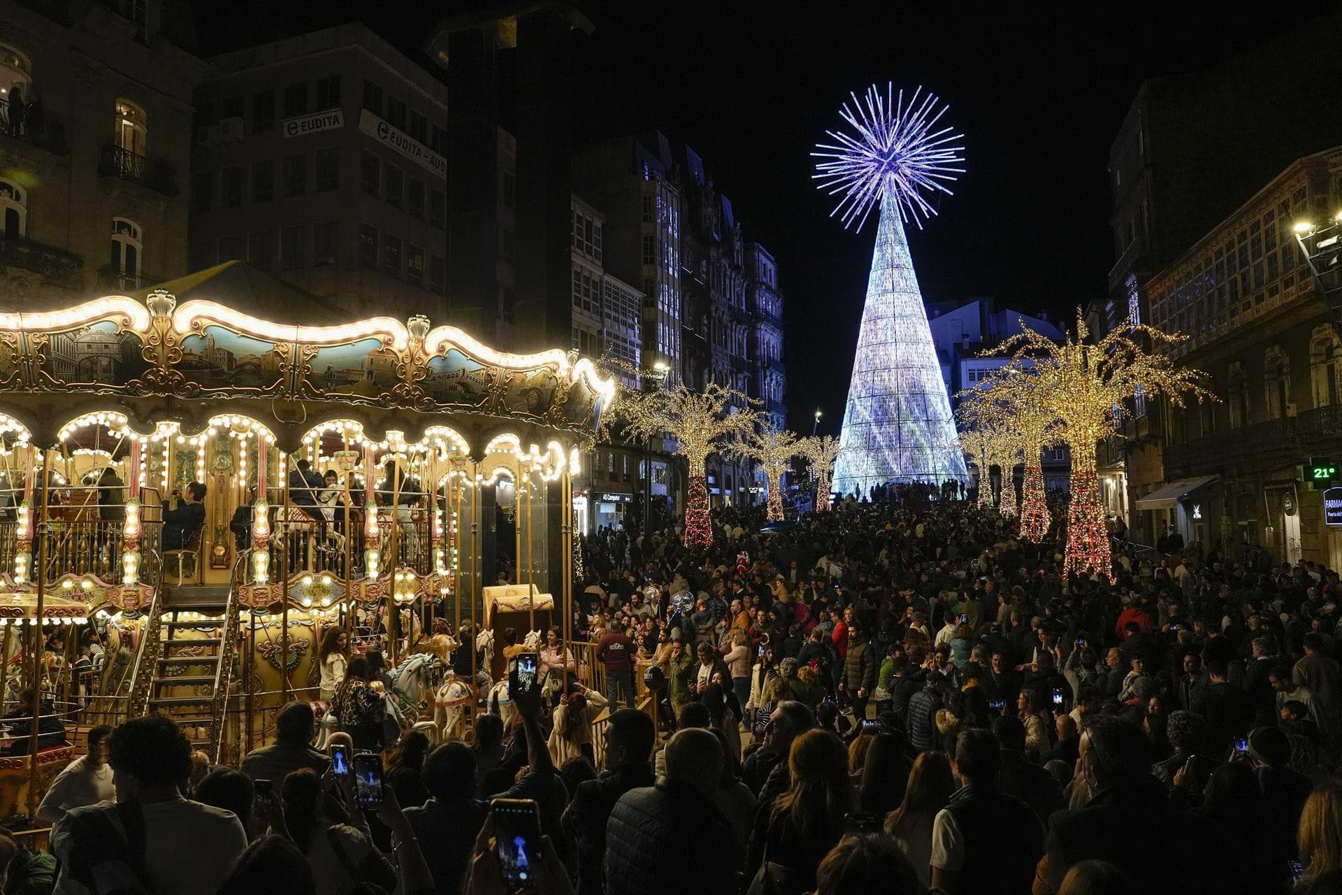 Imagen de archivo de la Navidad de Vigo | EP