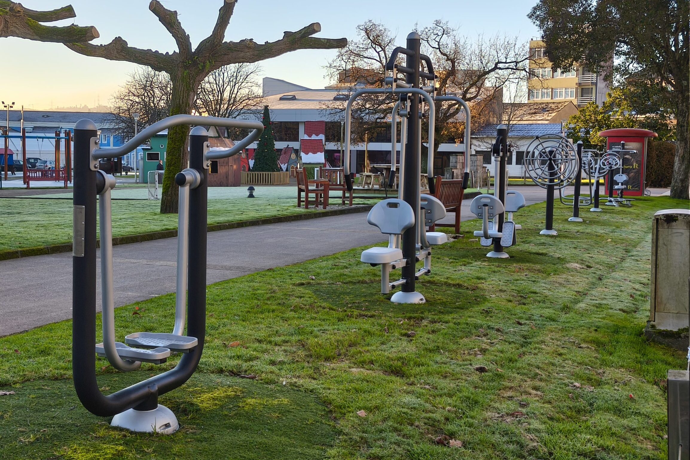 Novos elementos do parque