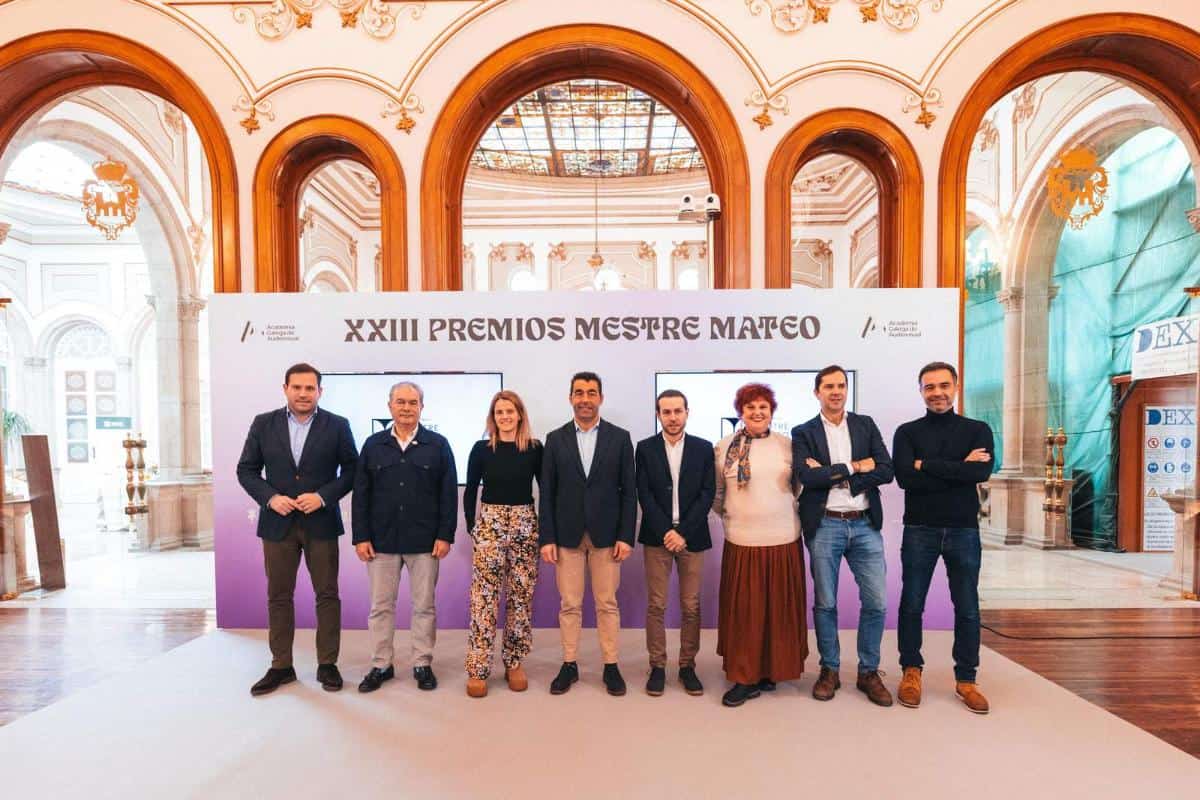 Acto de presentación de las candidaturas finalistas de los 'Mestre Mateo'.