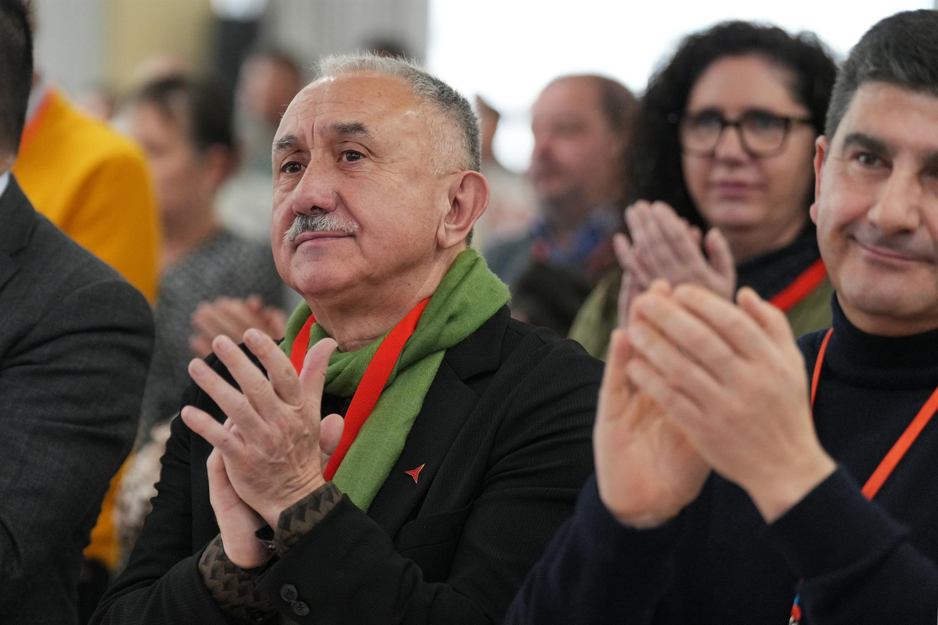 El secretario general de UGT, Pepe Álvarez, en el 14º Congreso Nacional de UGT | EP