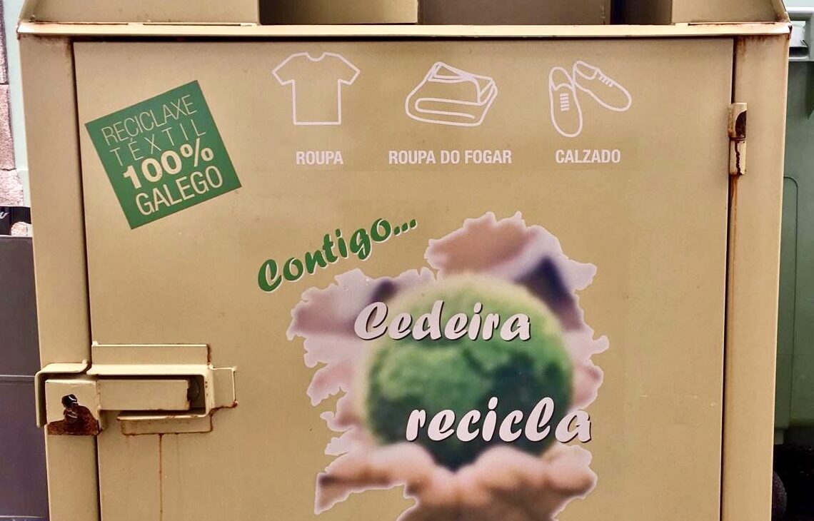 contedores dispoñibles para a recollida selectiva en diferentes puntos da localidade