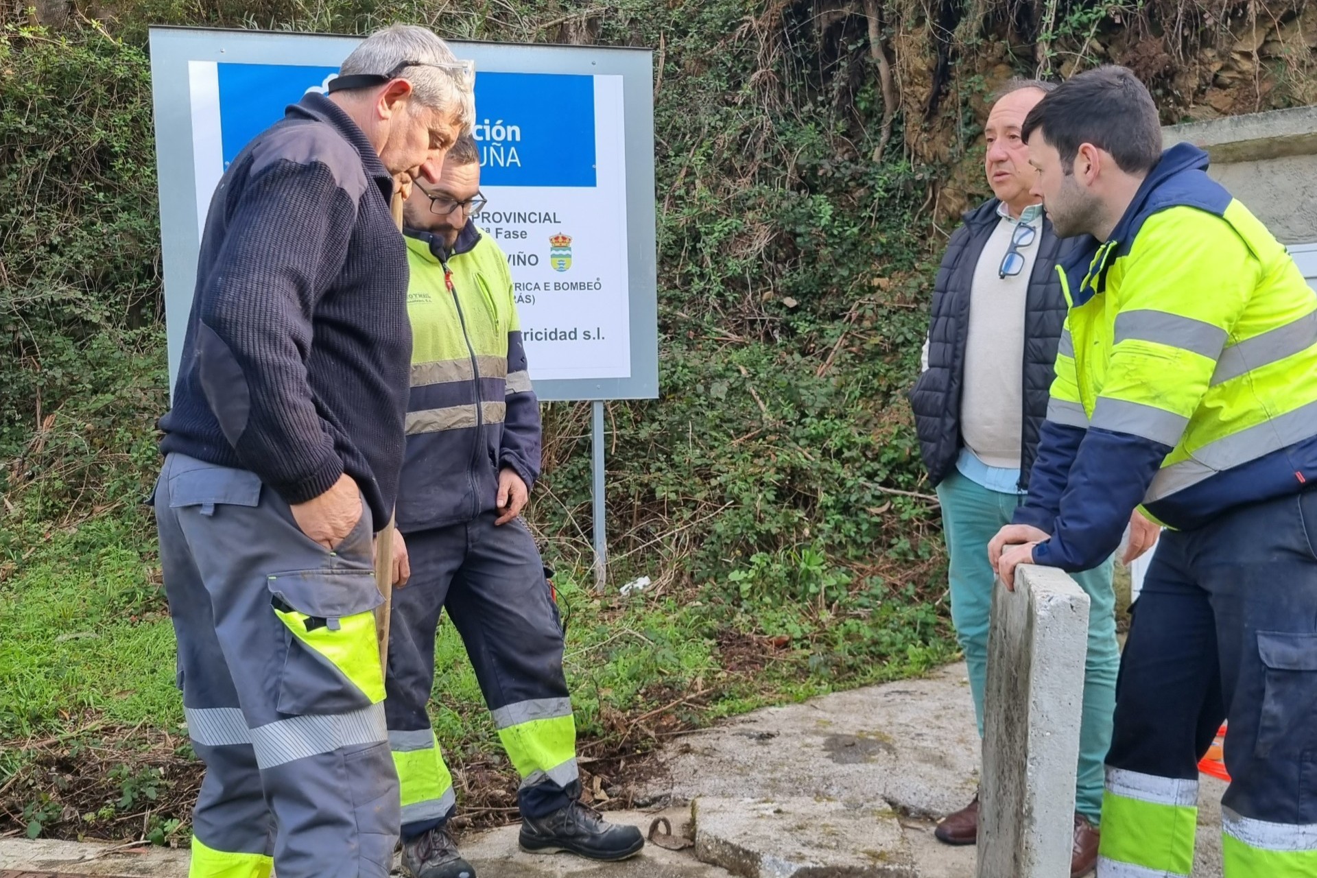 Instalación de bombas de saneamiento