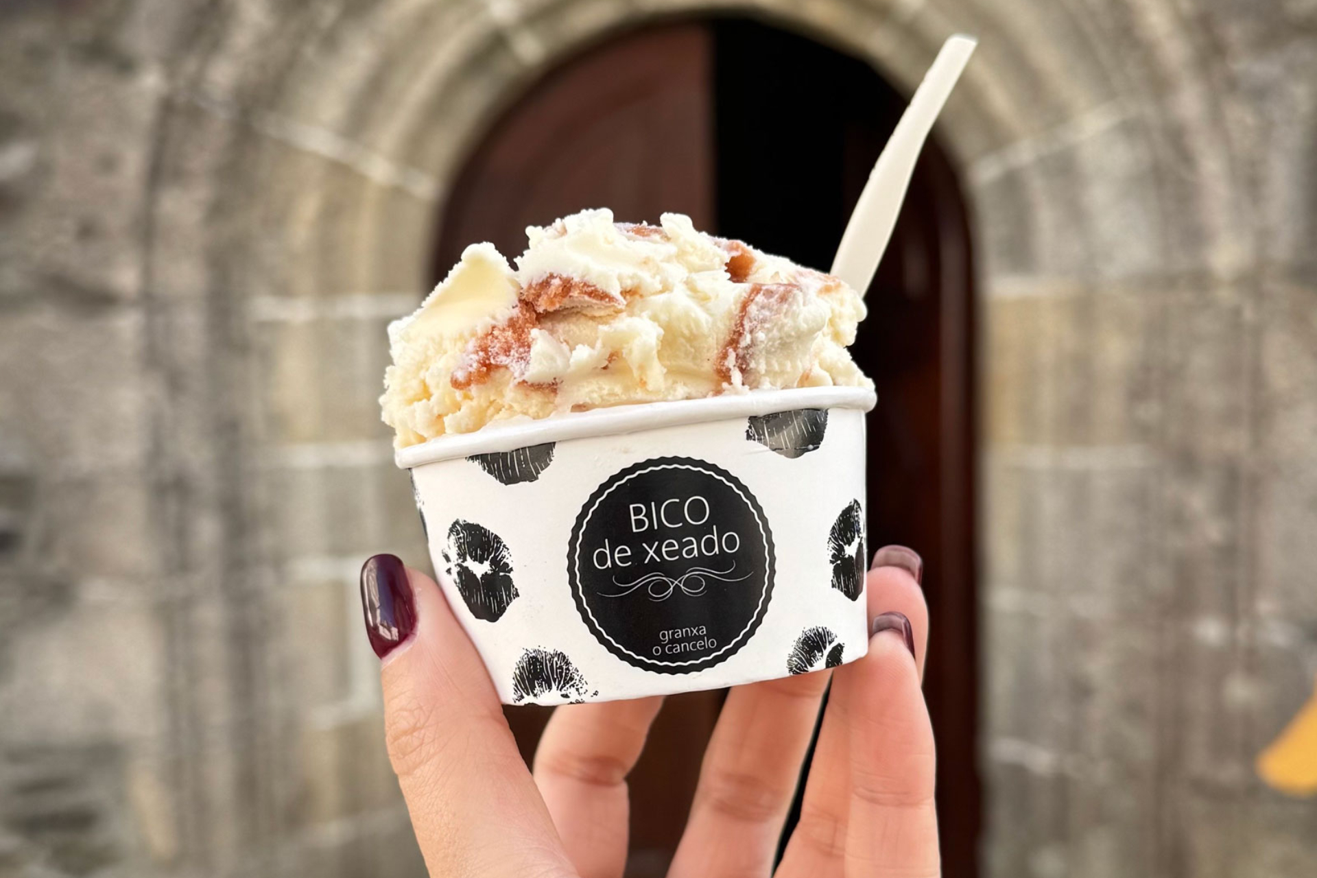 El helado de Bico de Xeado inspirado en la Festa do Queixo de Arzúa | BICO DE XEADO