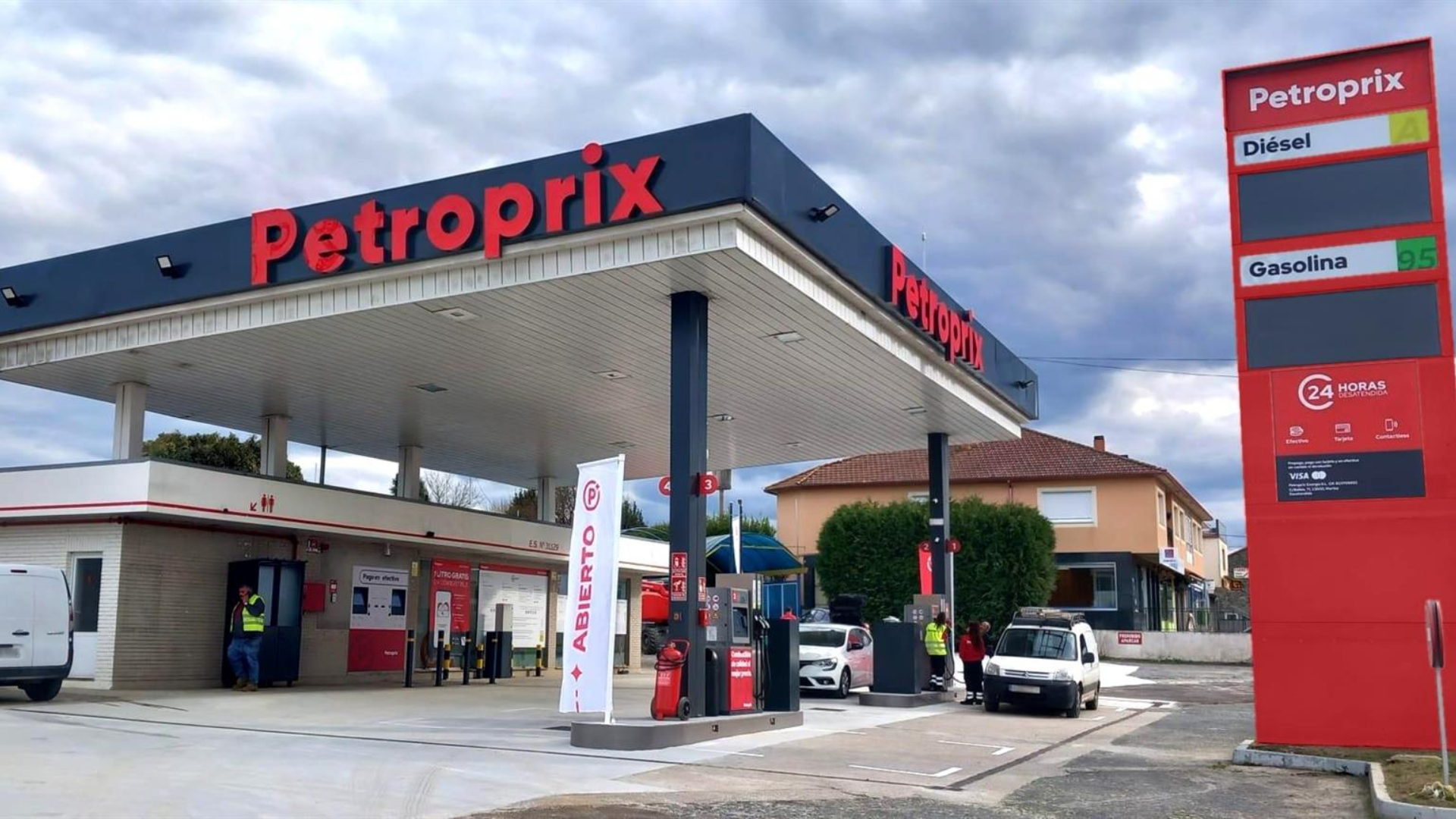 La nueva gasolinera de la "low cost" Petroprix en Abegondo | PETROPRIX