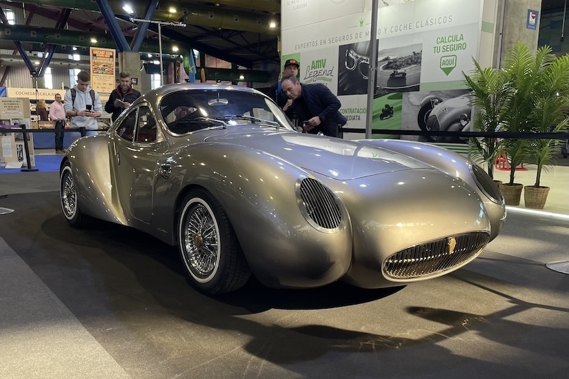 El automóvil de Lorenzo tiene incorporado un motor que llevó el Pegaso Pedralbes