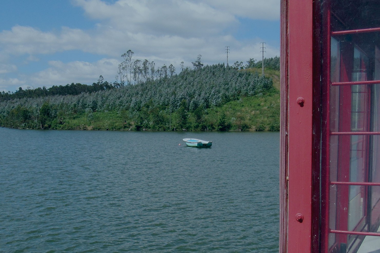 Embalse de As Forcadas de donde se abastece el Concello de Valdoviño