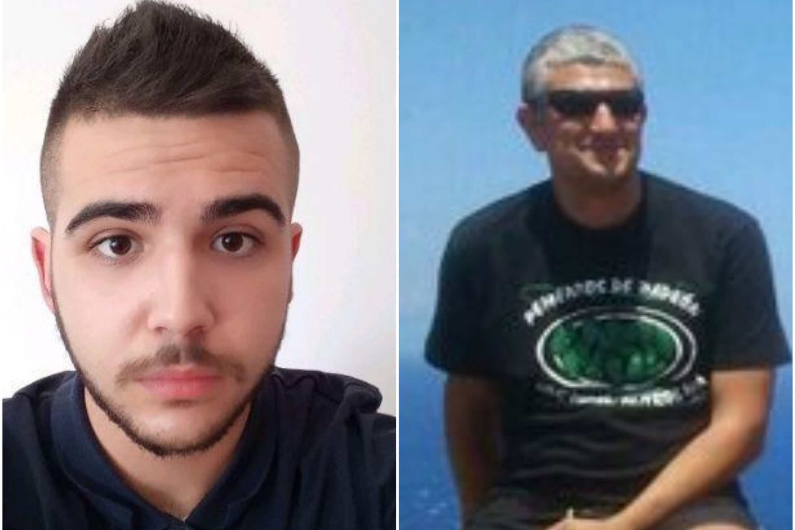 A la izquierda el agresor en una foto de LinkedIn y a la derecha Alfredo López Penide, en su foto de perfil de X