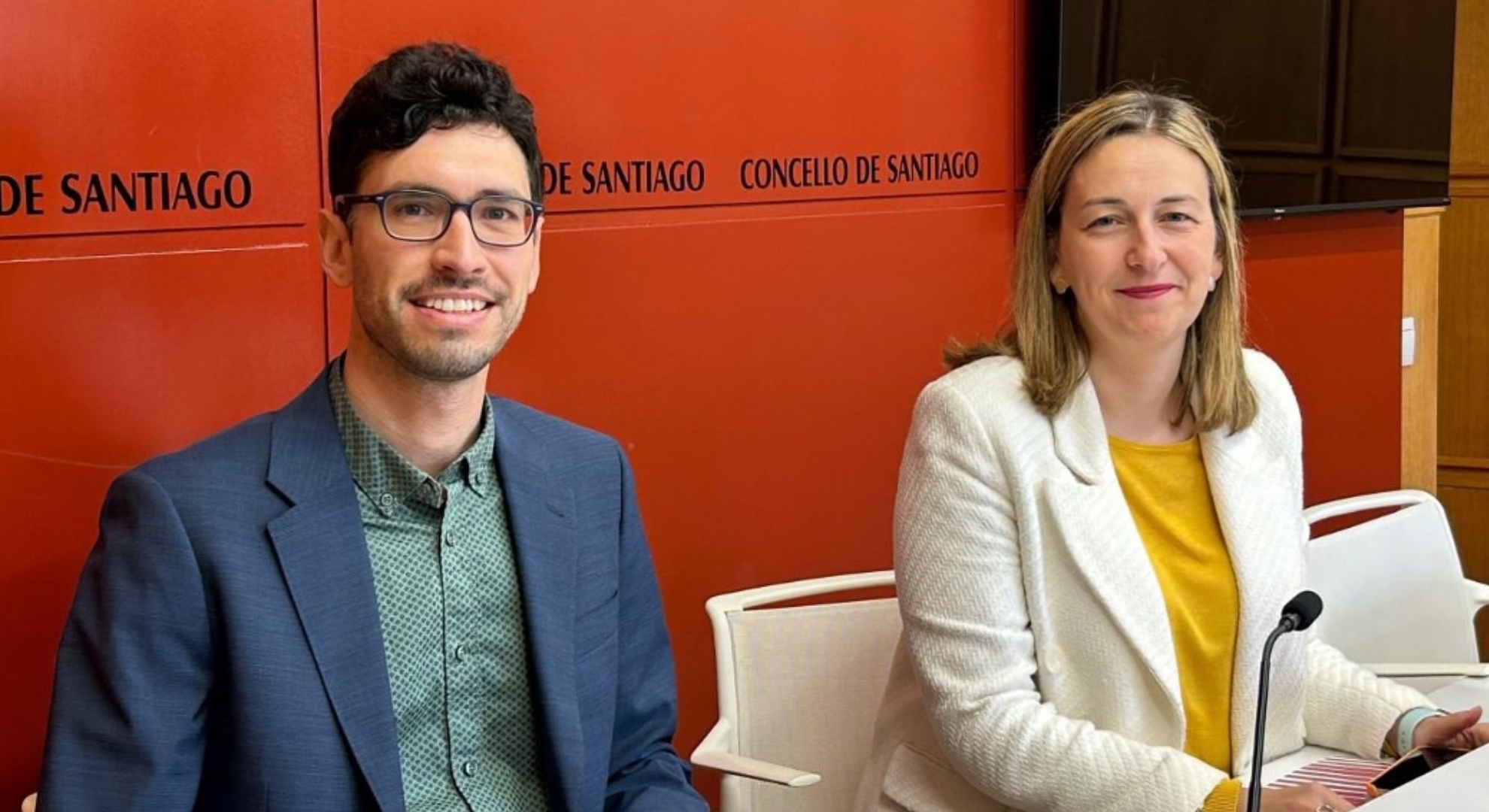 Iago Lestegás Miriam Louzao Concello de Santiago