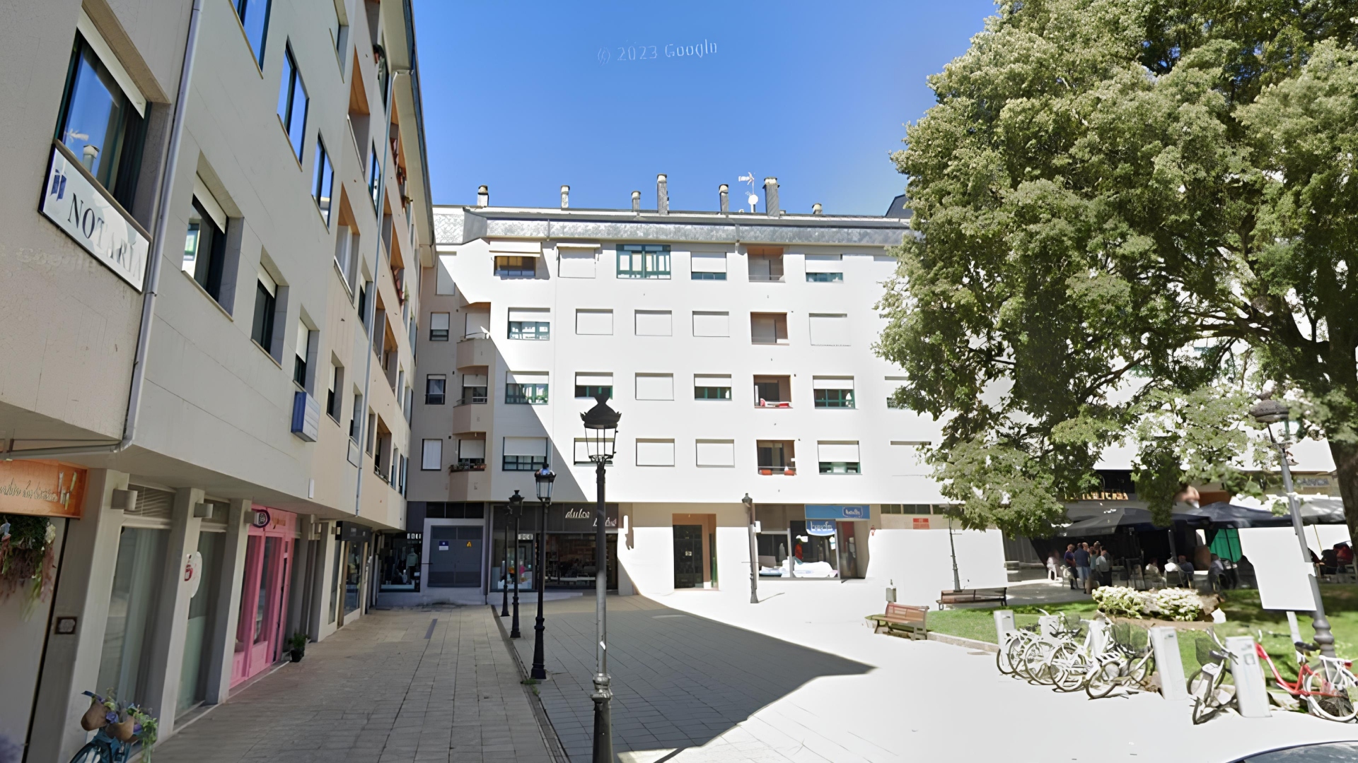Imagen de archivo de la Praza Andrés de Prada, en O Barco de Valdeorras | GE