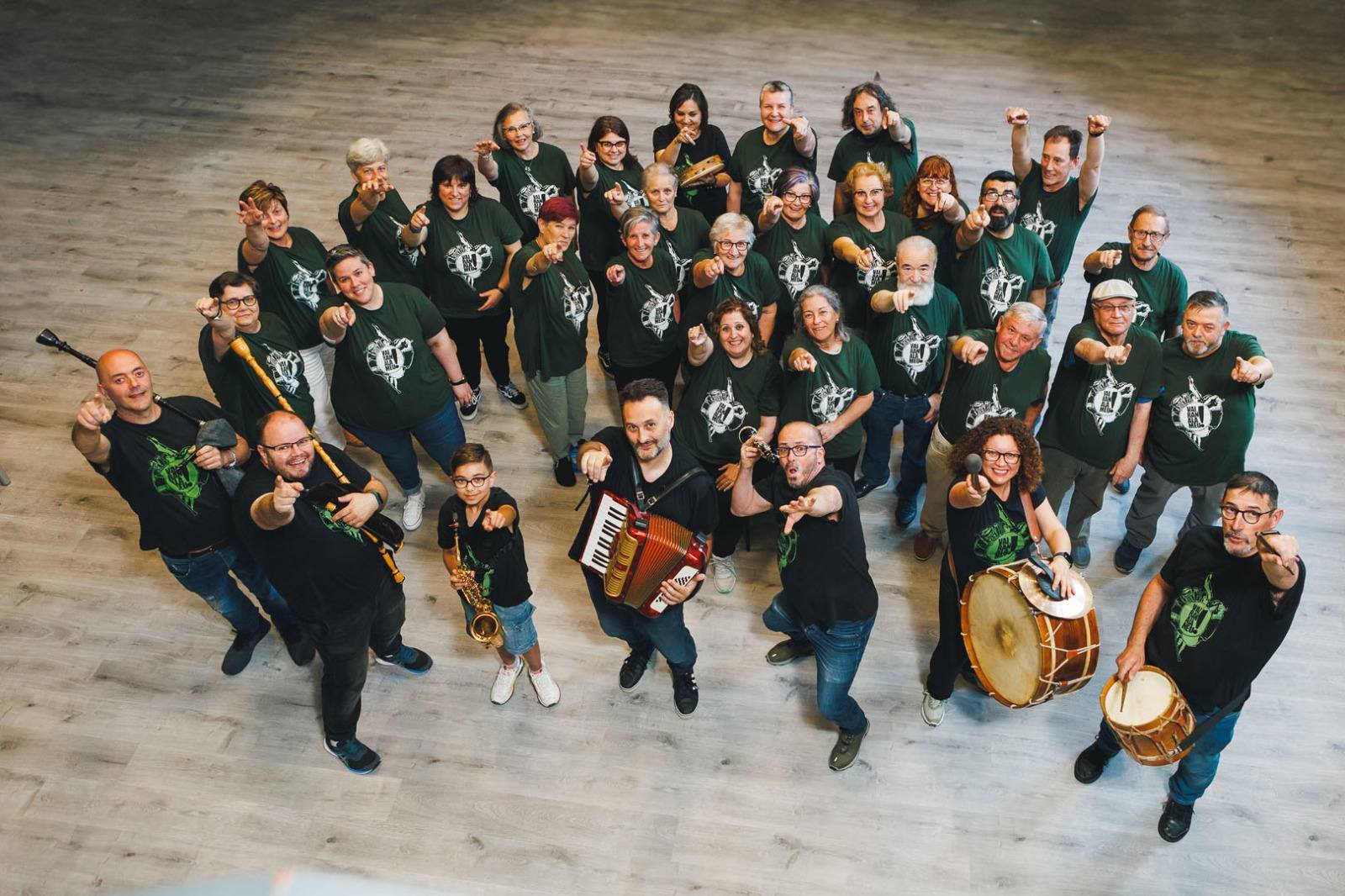 El grupo musical Vai rañala Meu!