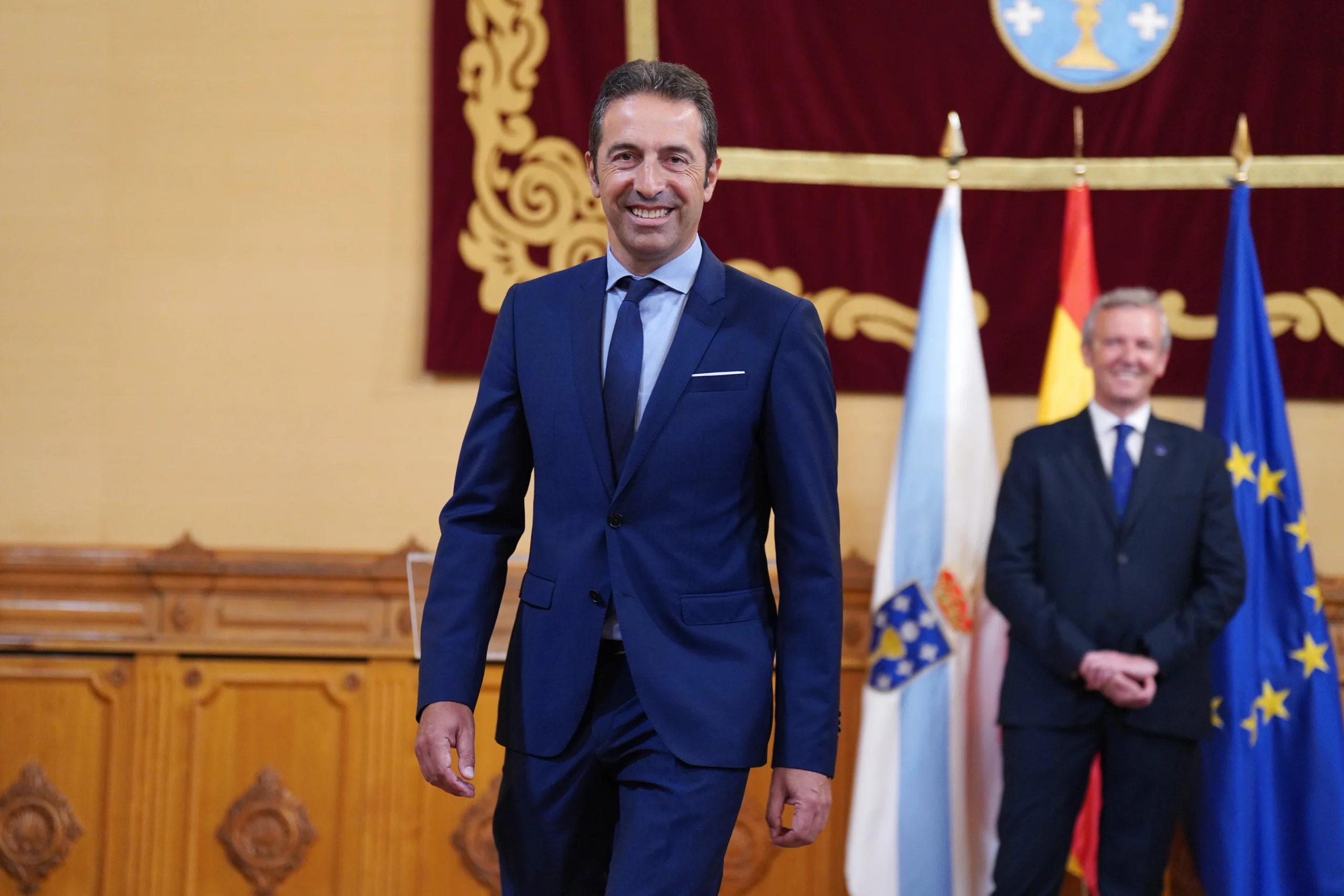 Toma de posesión de Villares como conselleiro de Mar