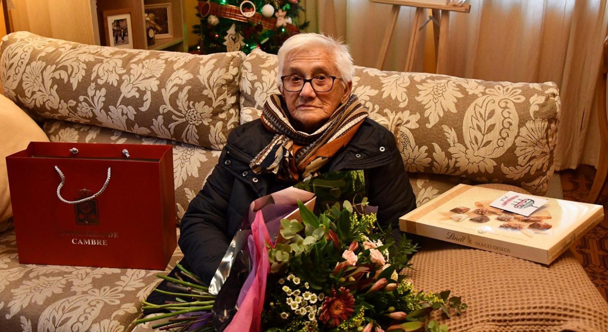 Imagen de archivo de Consolación Paz Precedo, la abuela de Galicia, a los 107 años | CONCELLO DE CAMBRE