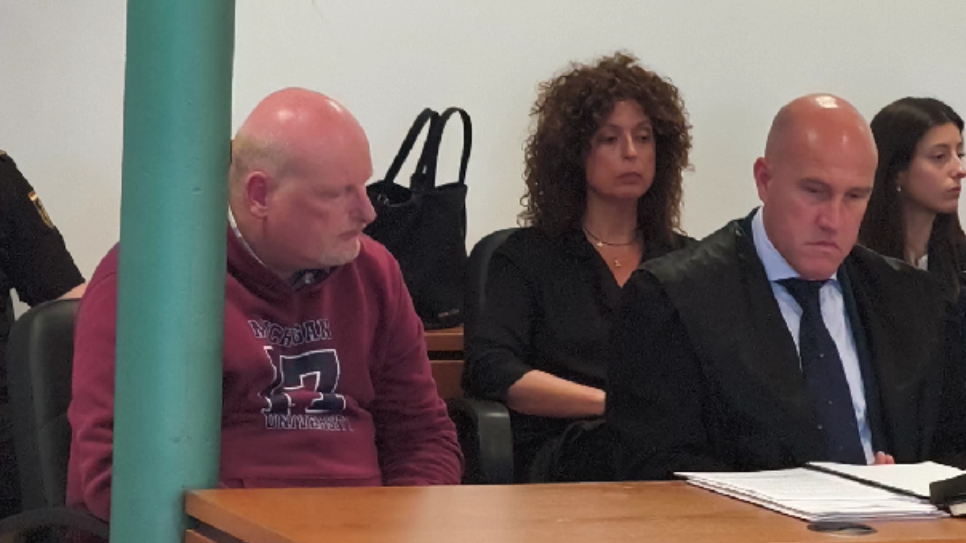 Roger Serafín Rodríguez, asesino confeso de Elisa Abruñedo, en la primera jornada del juicio por el crimen cometido en Cabanas en 2013 | ENFOQUES.GAL