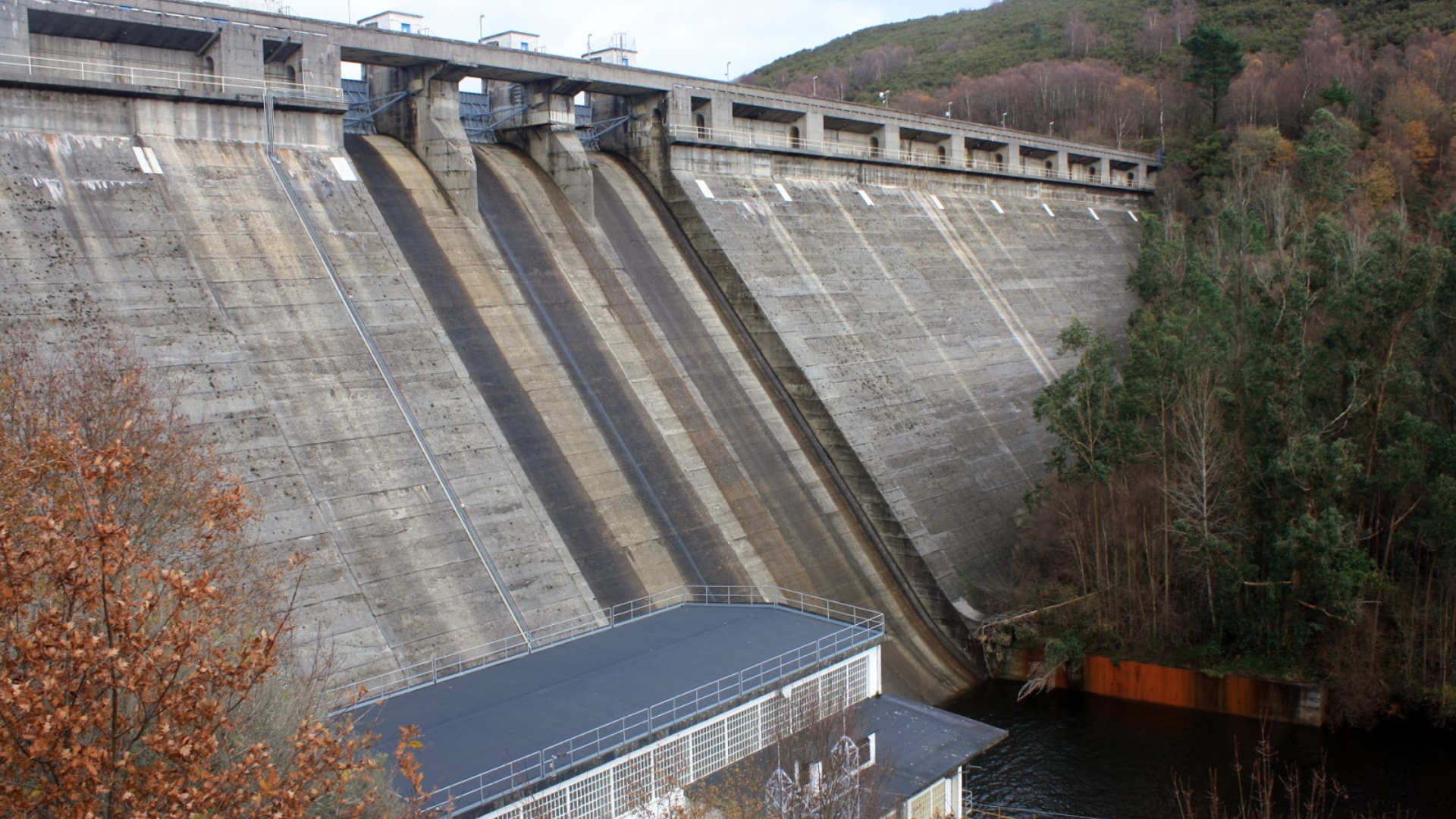 Imagen de archivo del embalse de A Ribeira, en As Pontes | CEDIDA