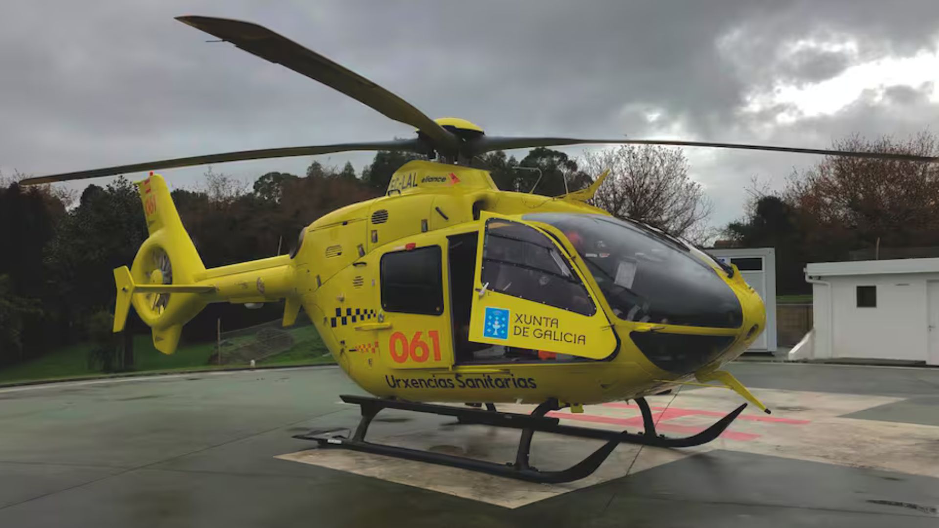 Helicóptero medicalizado con base en Ourense | Xunta de Galicia