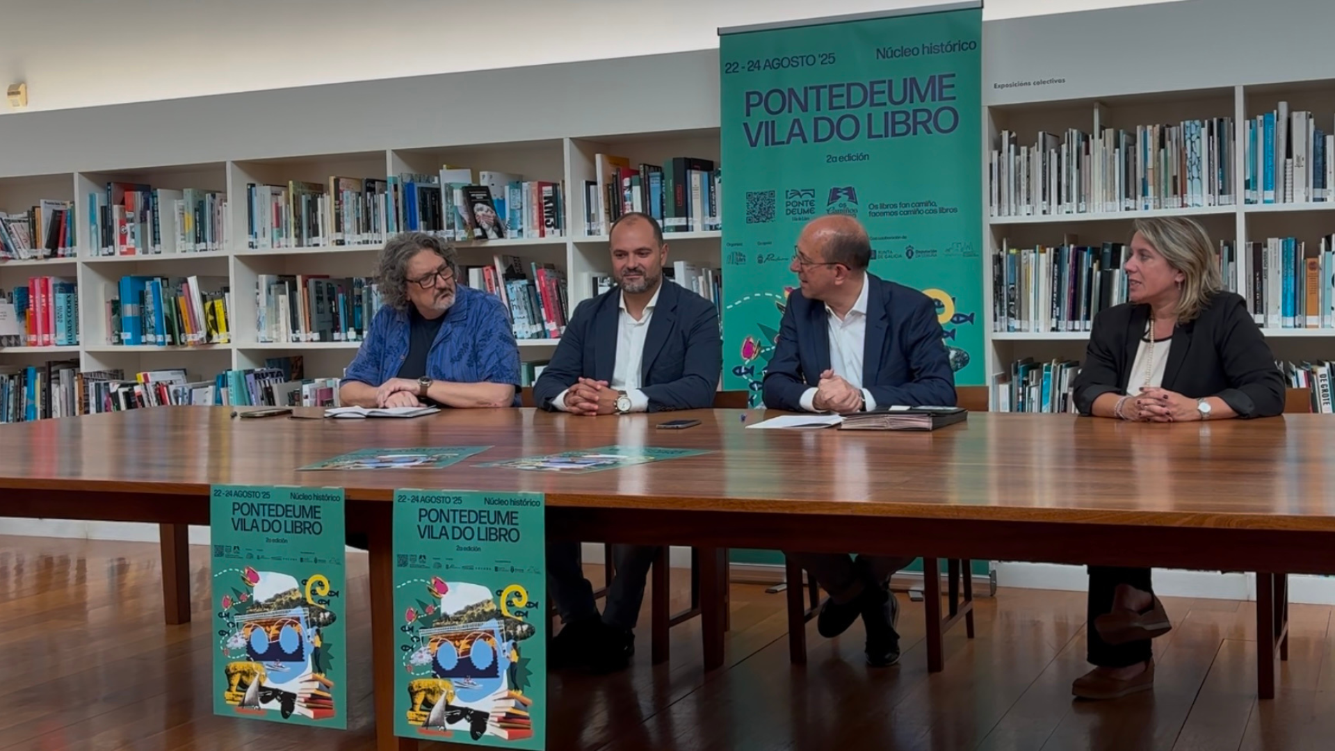 Presentación de 'Pontedeume Vila do Libro'