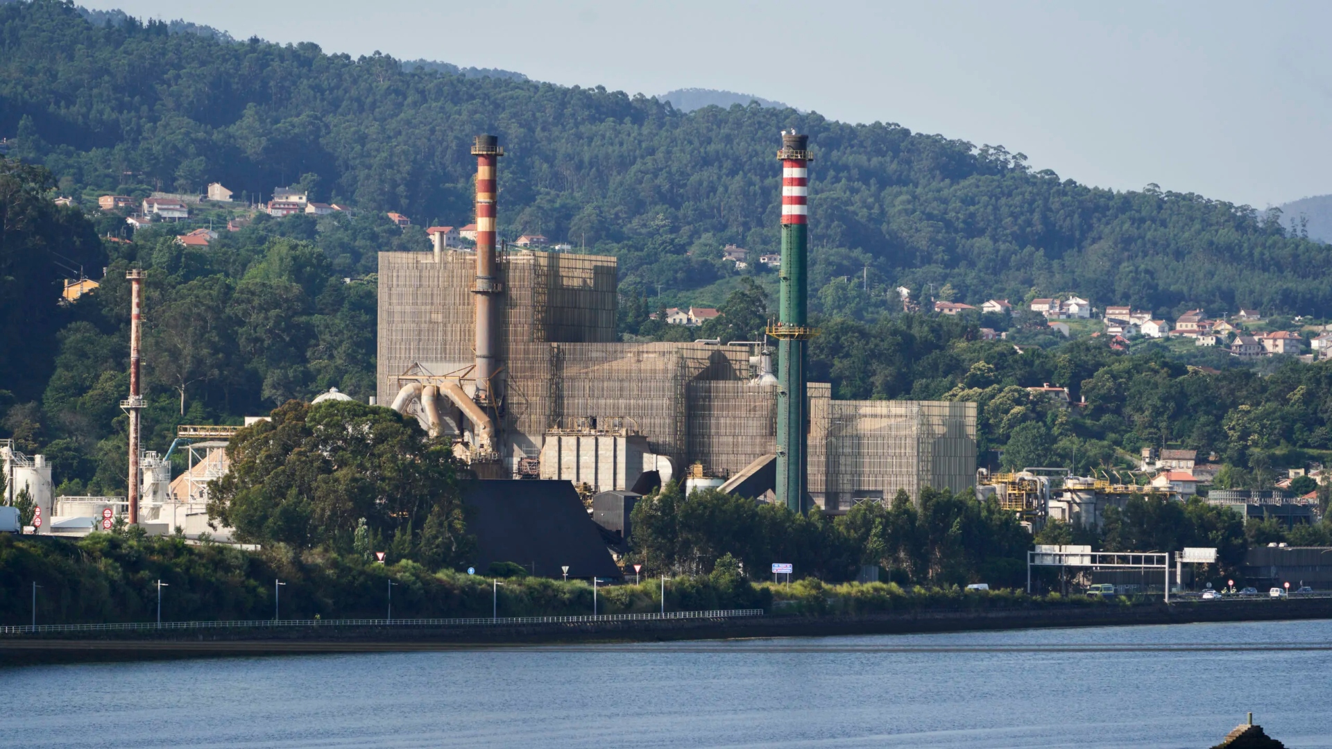 Imagen de archivo de la planta de celulosa de Ence en la Ría de Pontevedra | ENCE