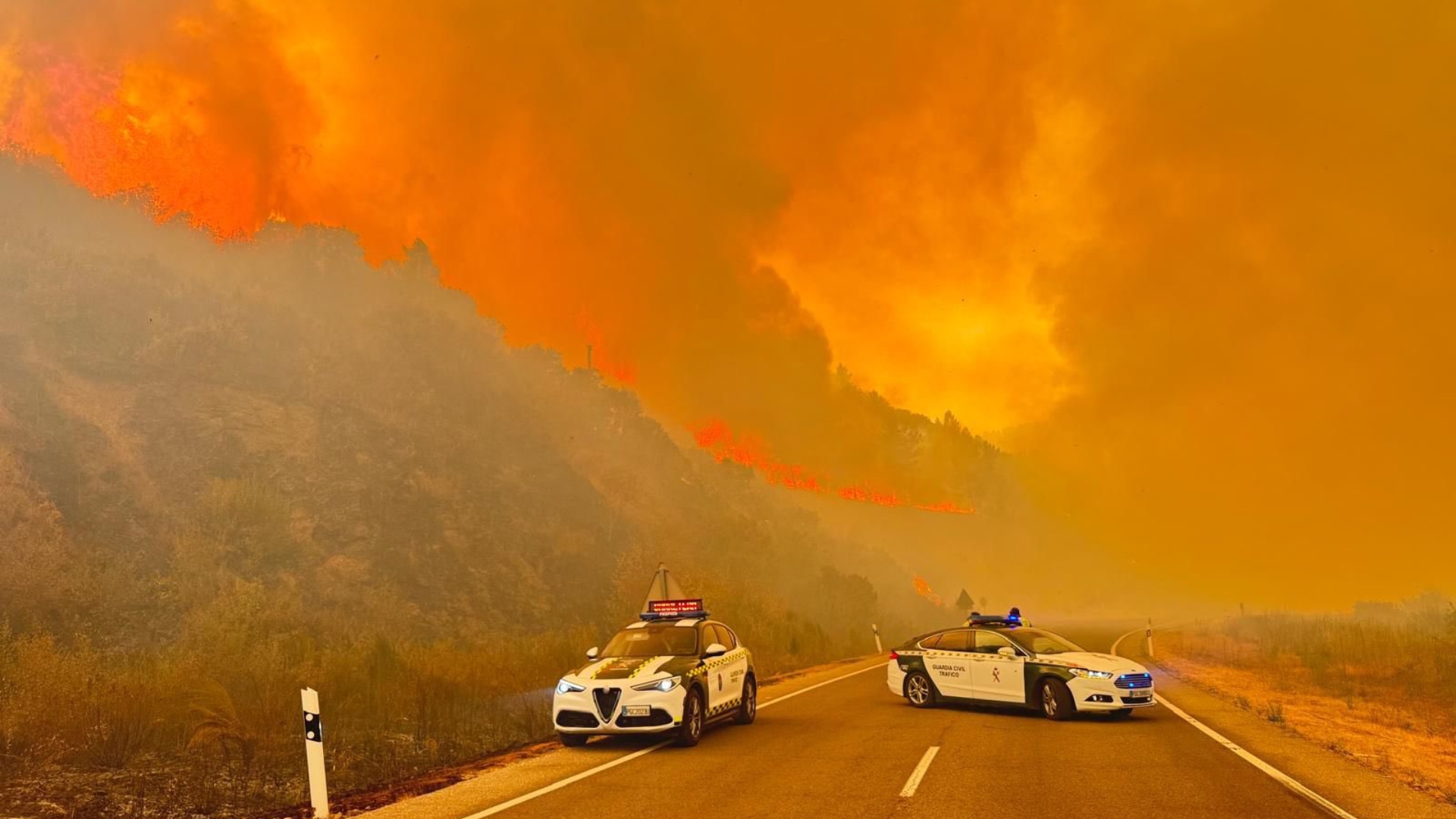 Galicia calidad del aire incendios
