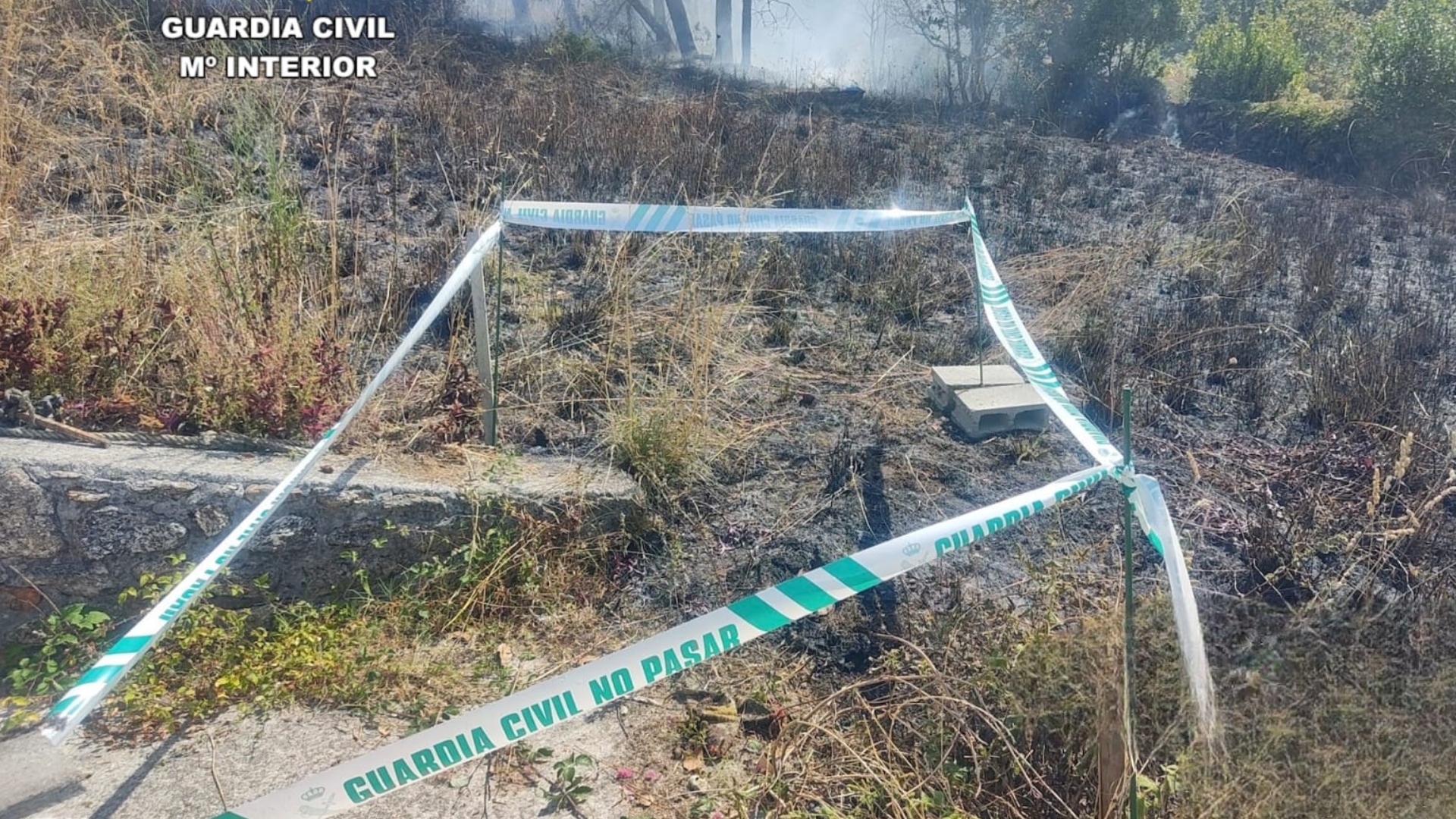 Guardia Civil Laxe Cee incendios